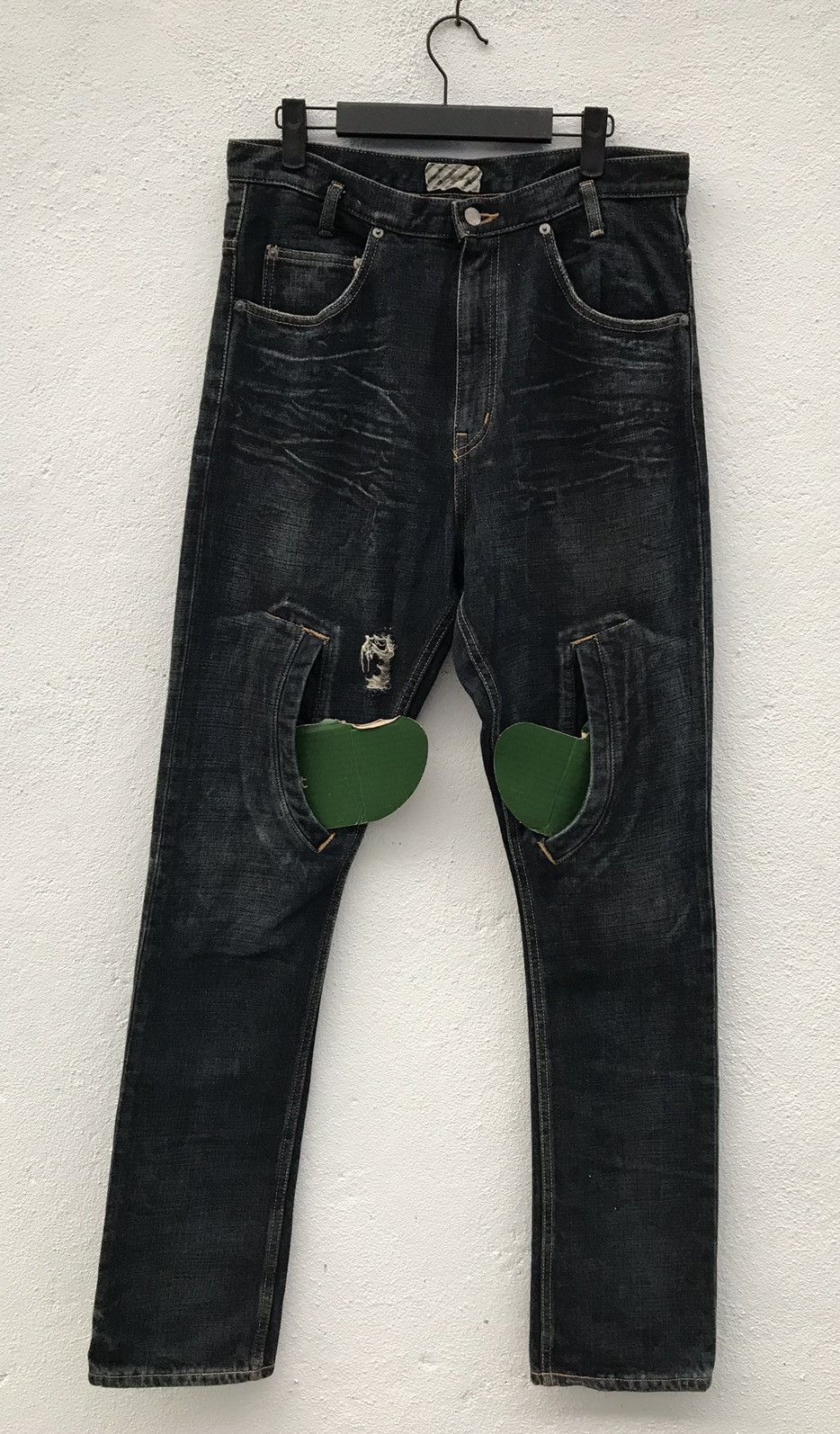 If Six Was Nine × Japanese Brand Made In Japan Lad3 Distressed Rare design Jeans Size US 32 / EU 48 - 1 Thumbnail