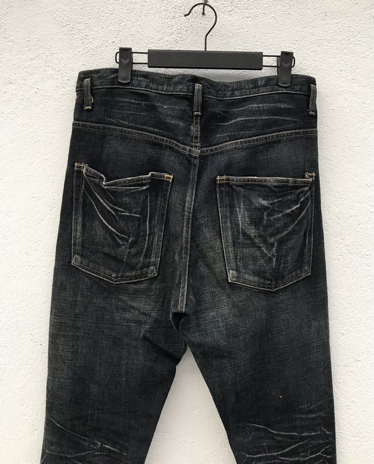 If Six Was Nine × Japanese Brand Made In Japan Lad3 Distressed Rare design Jeans Size US 32 / EU 48 - 8 Thumbnail