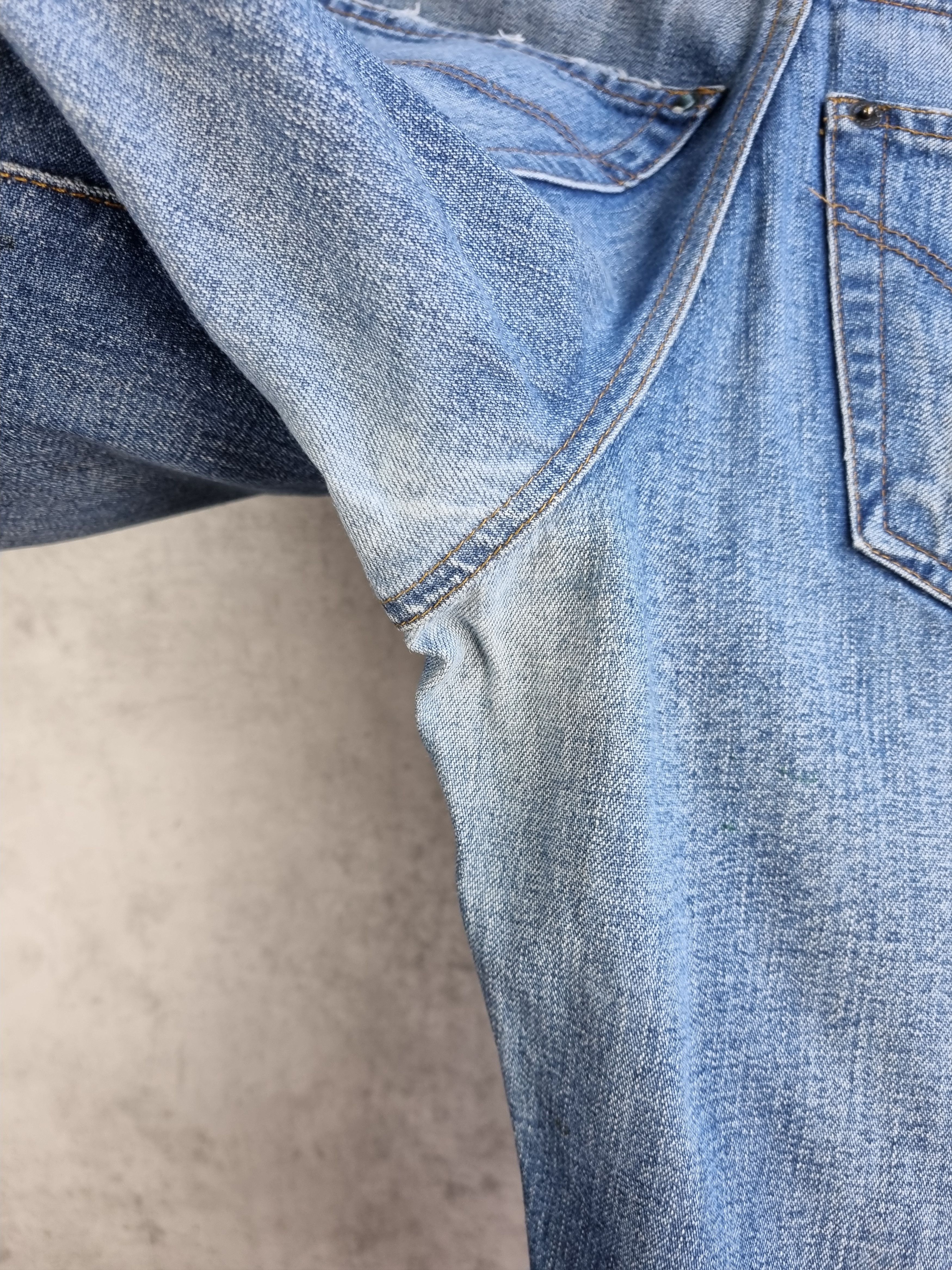 Dolce & Gabbana × Vintage Dolce & Gabbana Vintage Jeans Rare Logo Tape Waist Size US 34 / EU 50 - 15 Thumbnail