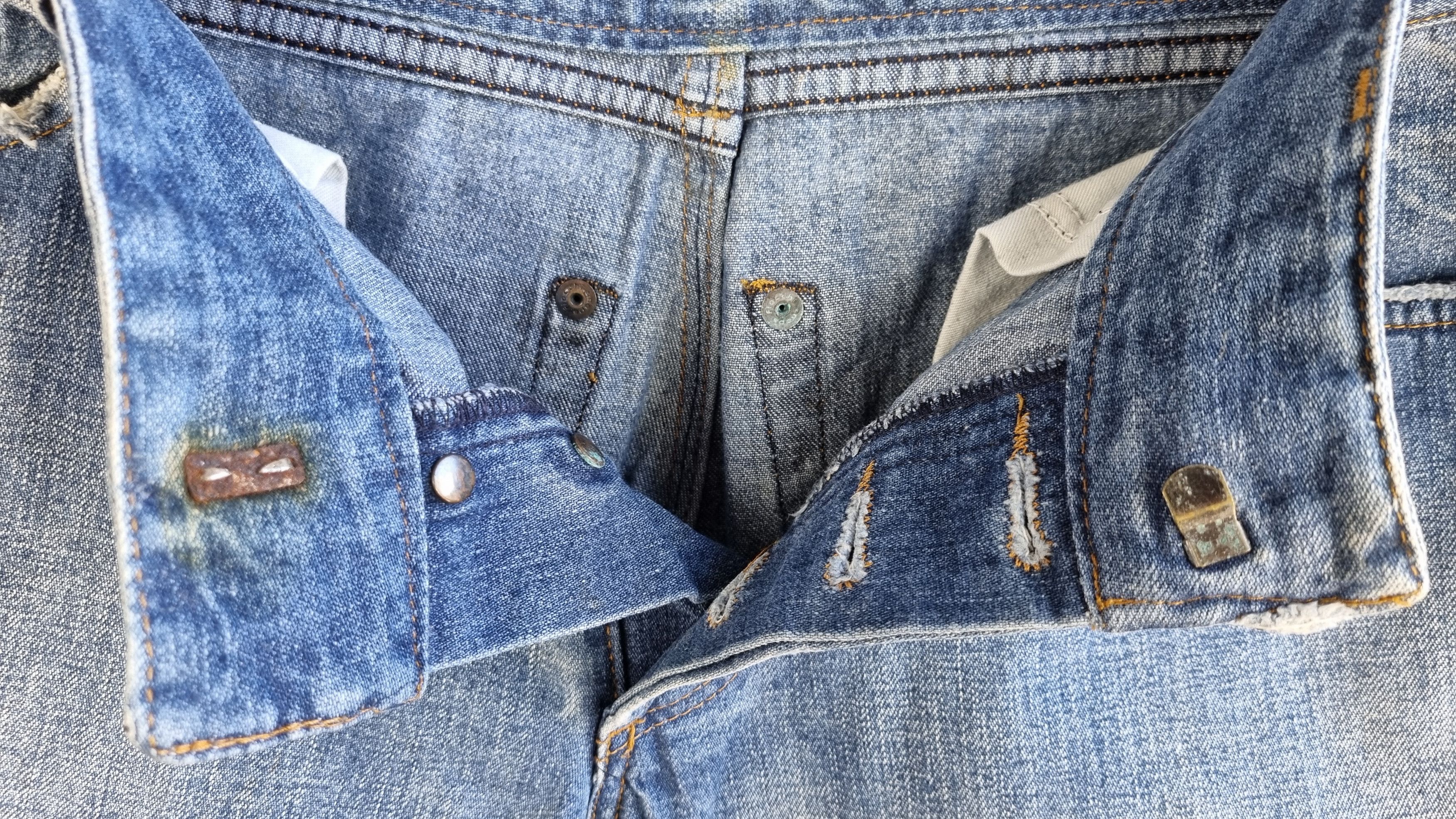 Dolce & Gabbana × Vintage Dolce & Gabbana Vintage Jeans Rare Logo Tape Waist Size US 34 / EU 50 - 11 Thumbnail