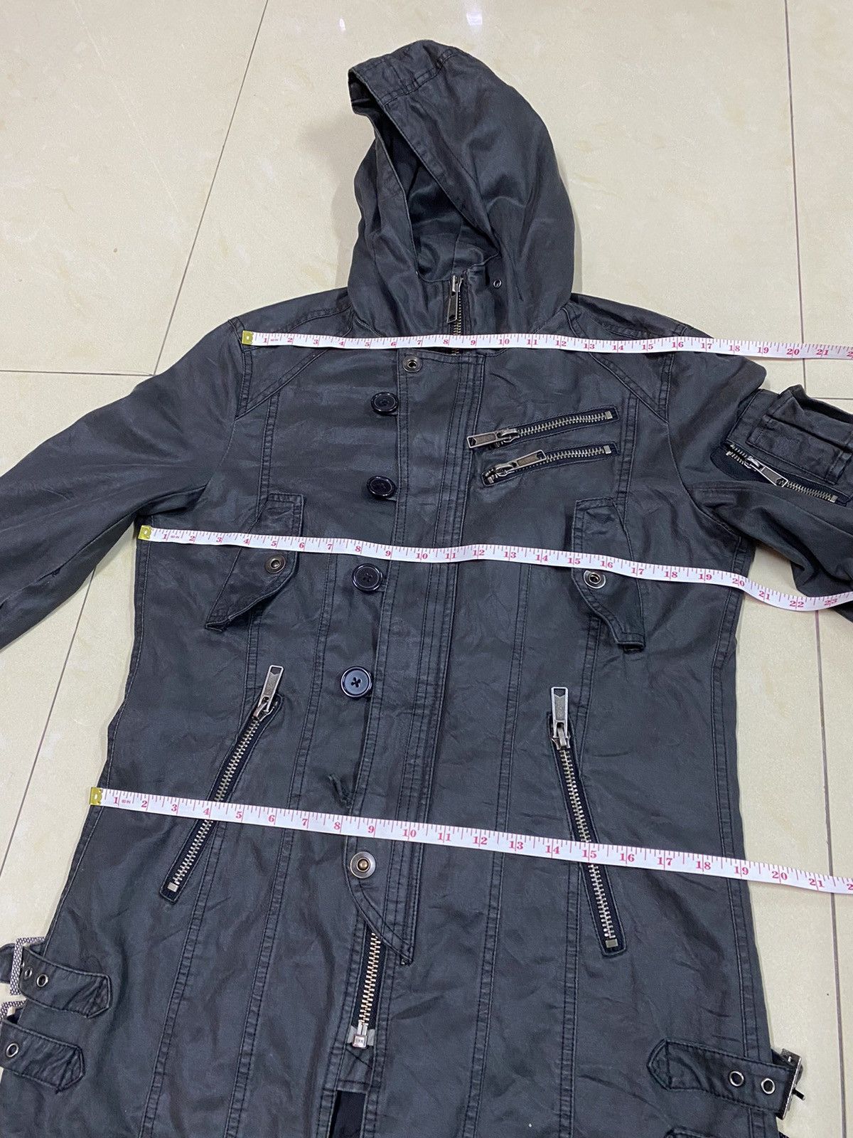 14th Addiction Japanese Brand Semantic Design Hoodie Parka Size US M / EU 48-50 / 2 - 12 Thumbnail
