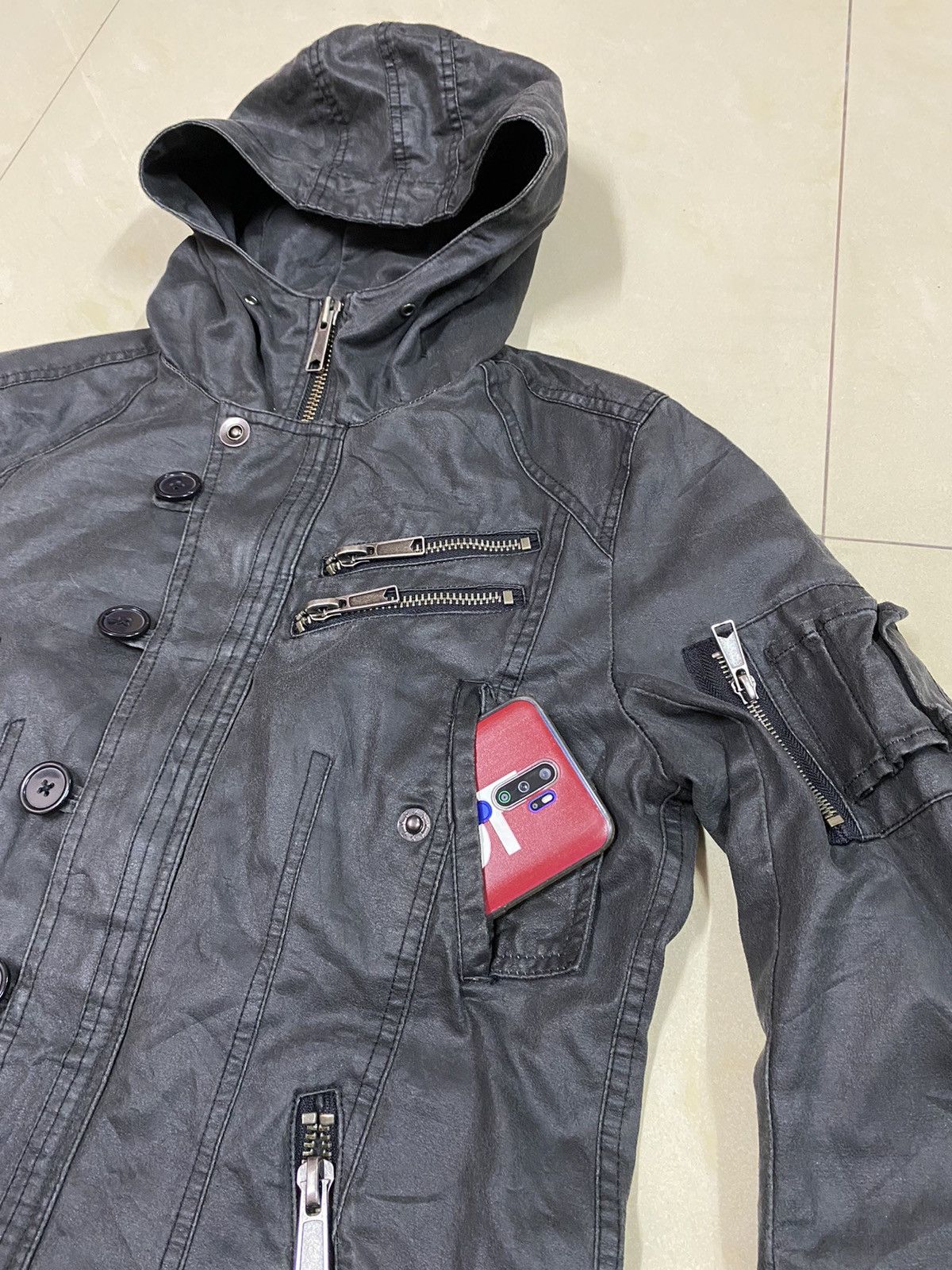 14th Addiction Japanese Brand Semantic Design Hoodie Parka Size US M / EU 48-50 / 2 - 5 Thumbnail