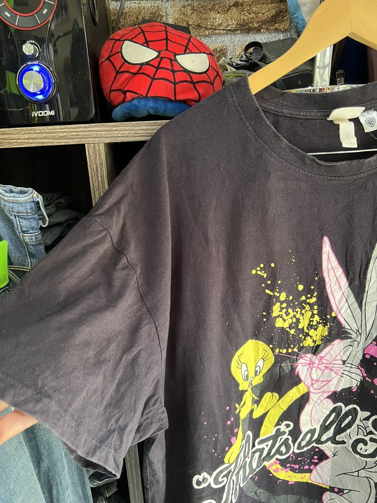 H&M 🔥Rare H&M LOGG That’s All Folks Long Tees Size US XXL / EU 58 / 5 - 4 Thumbnail