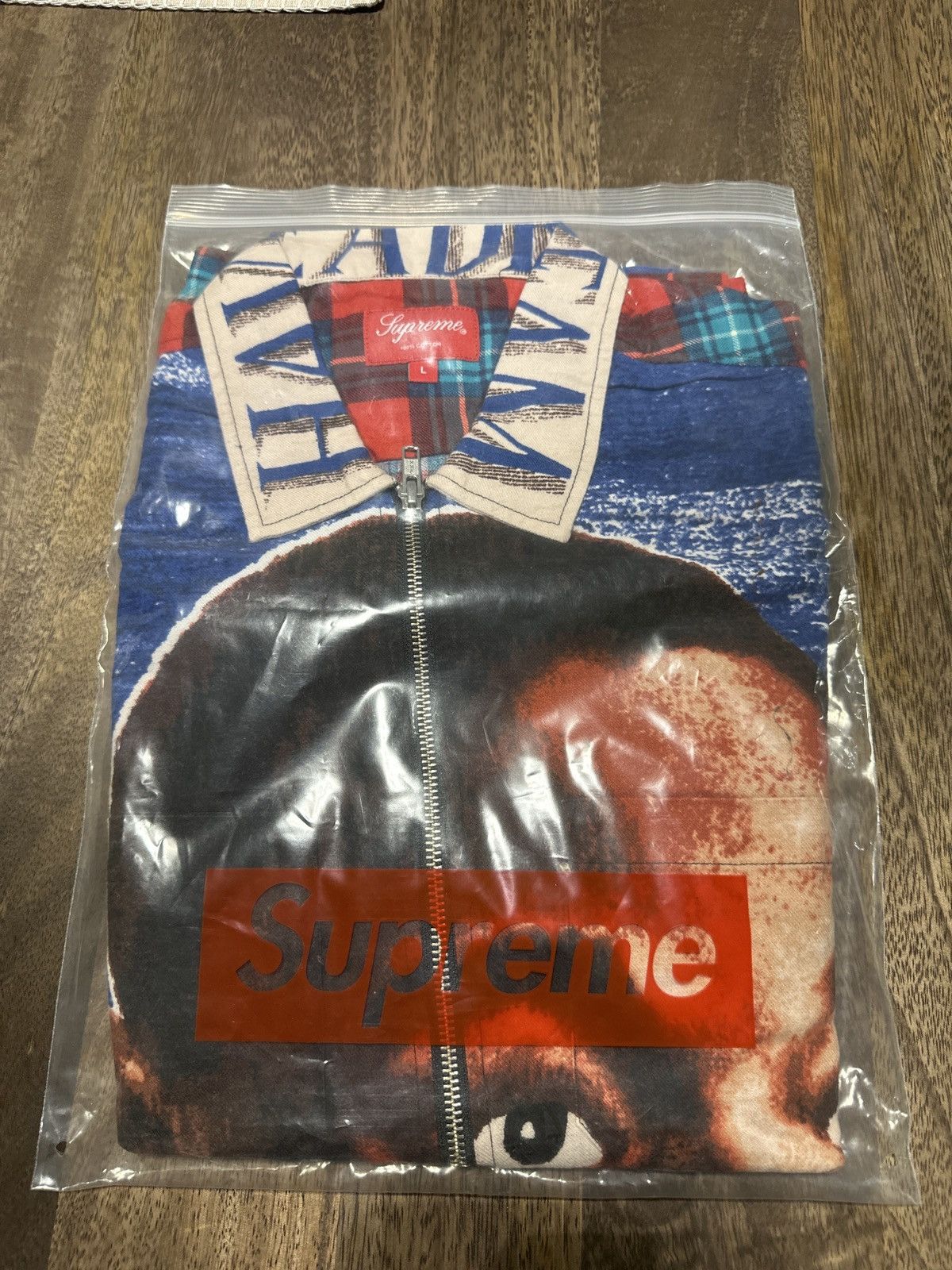 Supreme MLK Flannel Shirt Zip Up 2018