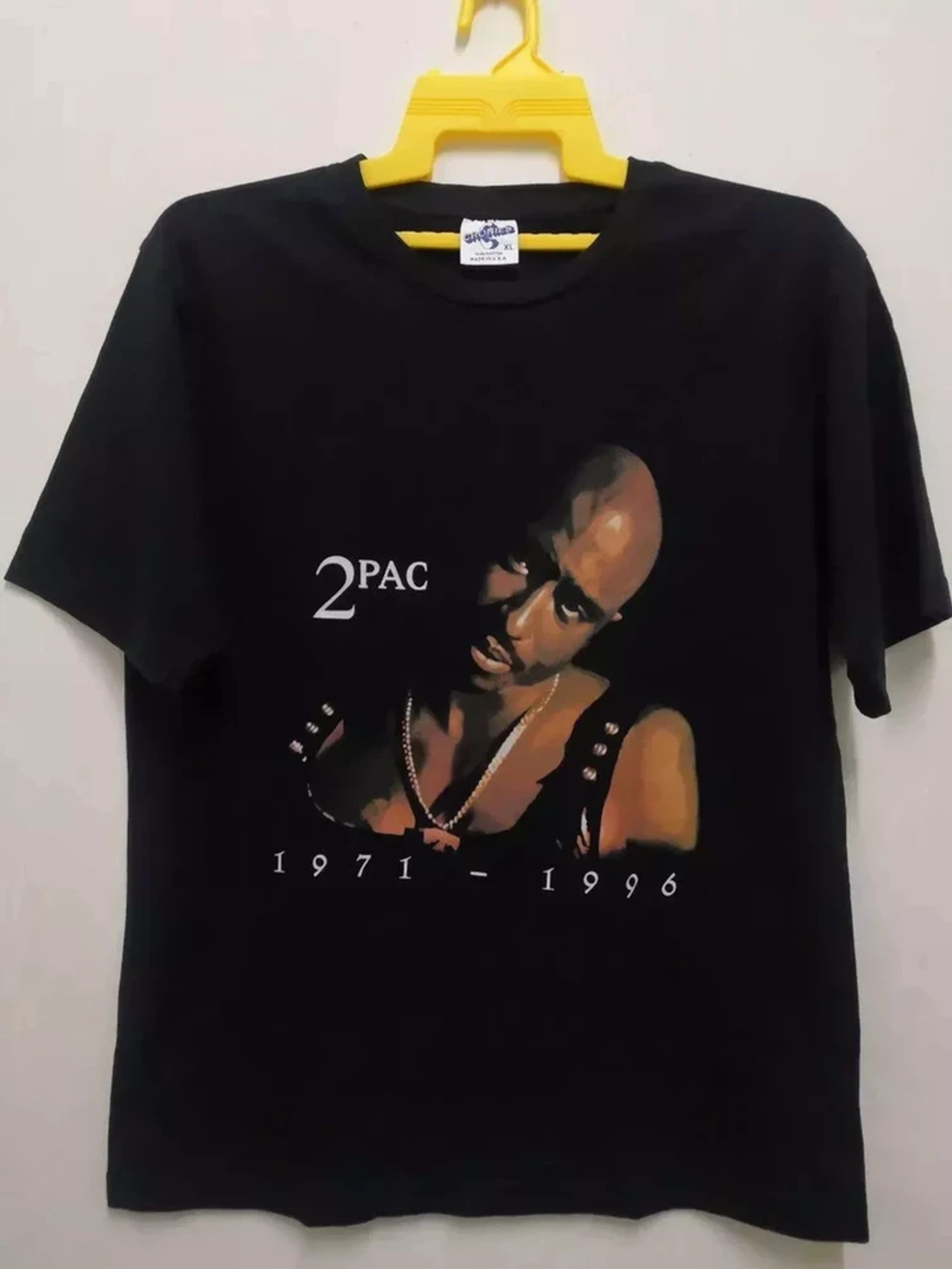 Image of Vintage Tupac Shakur 2Pac Cronies Hip Hop Rap Unworn in Black, Men's (Size XL)