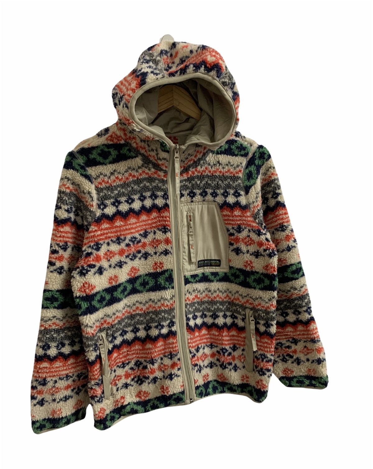 Japanese Brand Cube Sugar Fleece Hoodie Jacket Size US S / EU 44-46 / 1 - 4 Thumbnail