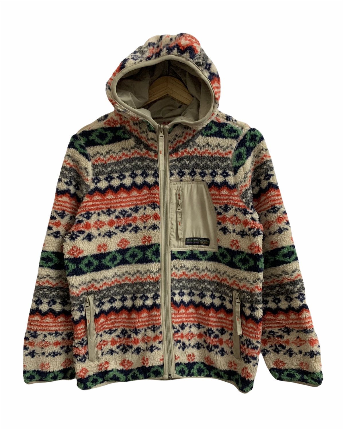 Japanese Brand Cube Sugar Fleece Hoodie Jacket Size US S / EU 44-46 / 1 - 1 Thumbnail