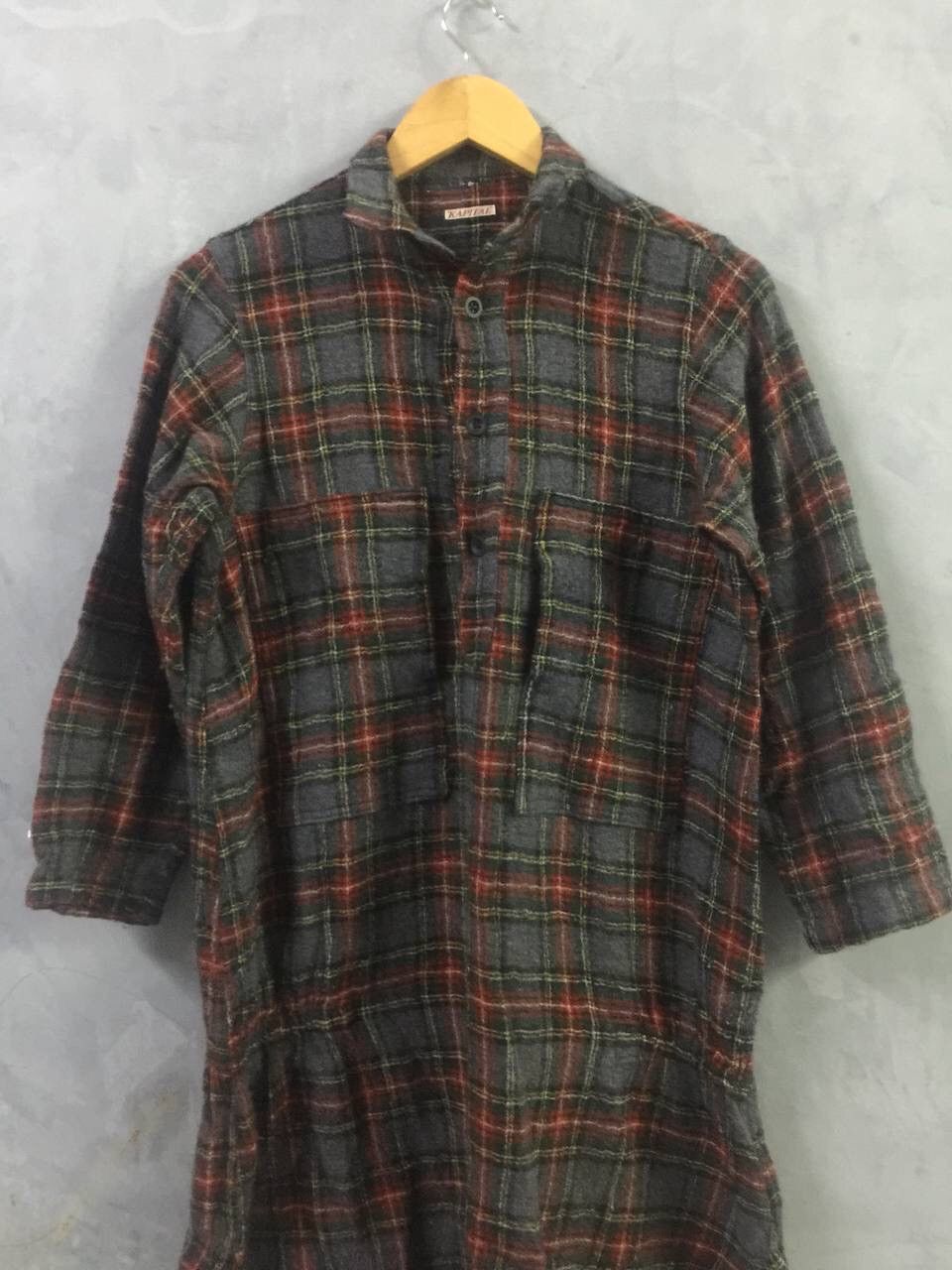 Kapital Kapital Laine Wool Flannel Shirt Size US XS / EU 42 / 0 - 5 Thumbnail