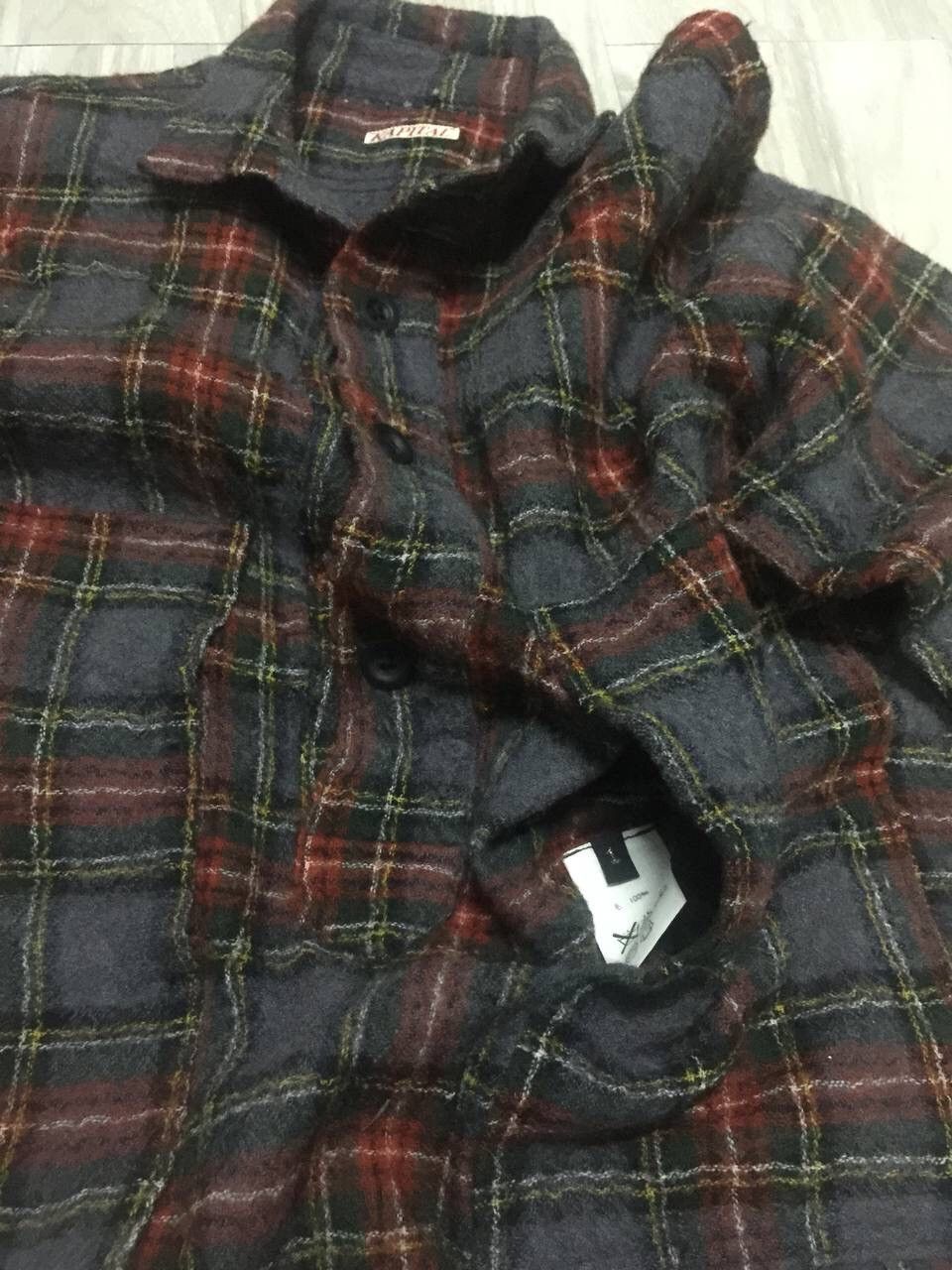 Kapital Kapital Laine Wool Flannel Shirt Size US XS / EU 42 / 0 - 13 Thumbnail