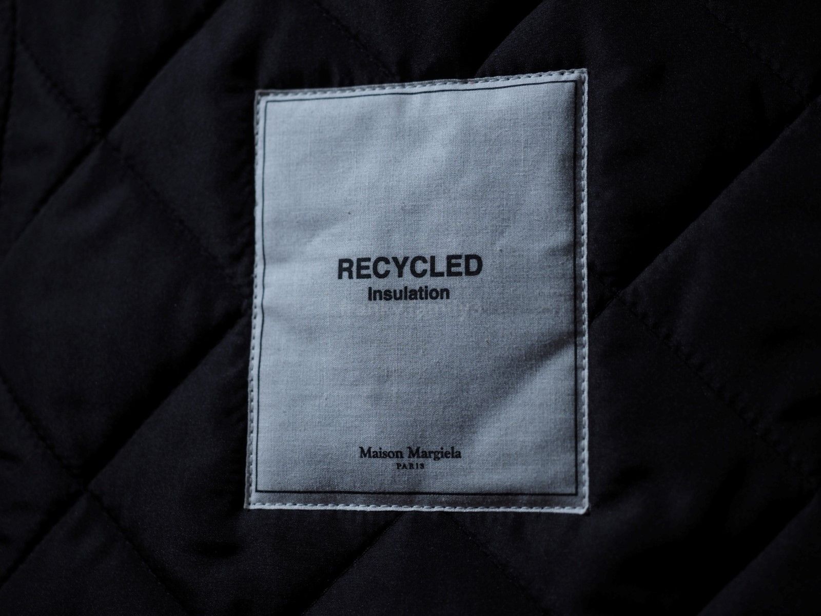 Maison Margiela husky Oversized collarless quilted jacket Recycled Size US L / EU 52-54 / 3 - 14 Thumbnail