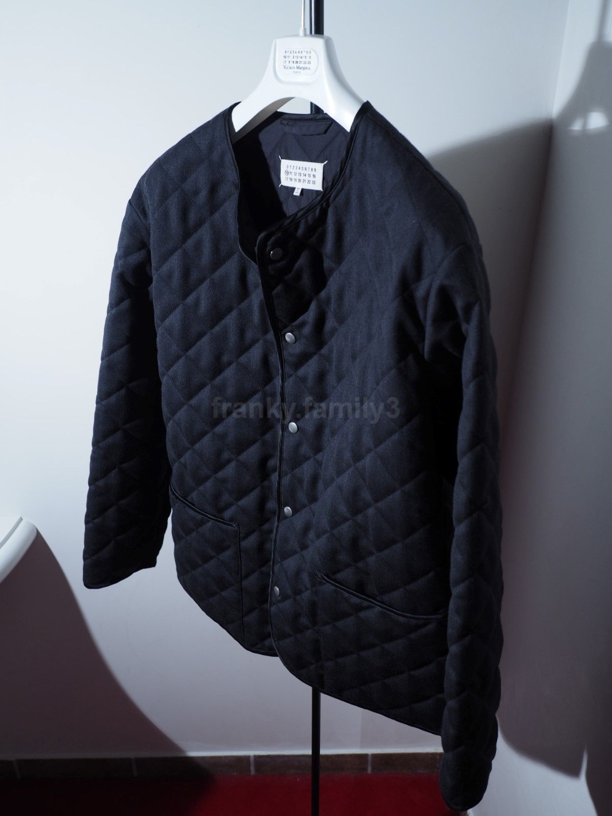 Maison Margiela husky Oversized collarless quilted jacket Recycled Size US L / EU 52-54 / 3 - 11 Thumbnail