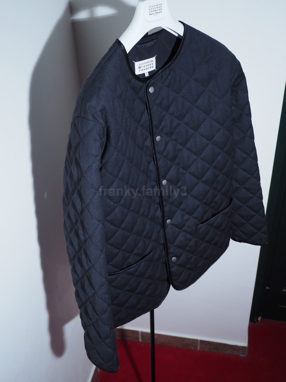 Maison Margiela husky Oversized collarless quilted jacket Recycled Size US L / EU 52-54 / 3 - 6 Thumbnail