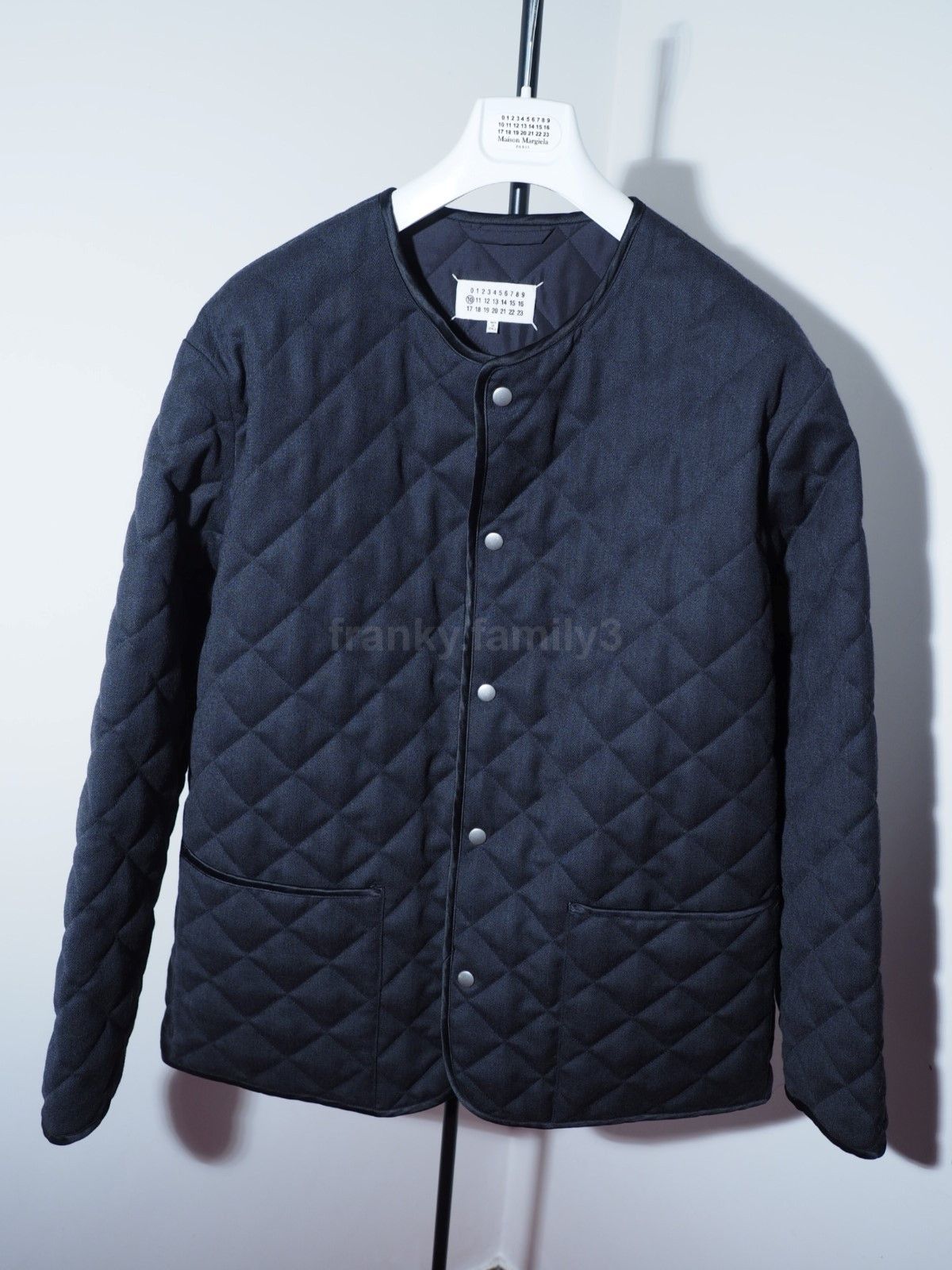 Maison Margiela husky Oversized collarless quilted jacket Recycled Size US L / EU 52-54 / 3 - 2 Thumbnail