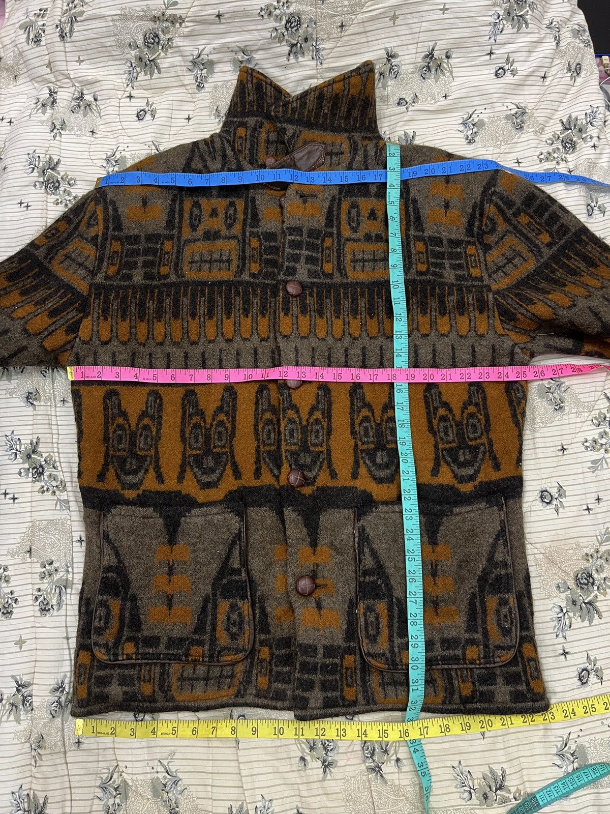 Vintage VINTAGE LONGHOUSE NAVAJO WINTER JACKET Size US L / EU 52-54 / 3 - 9 Thumbnail