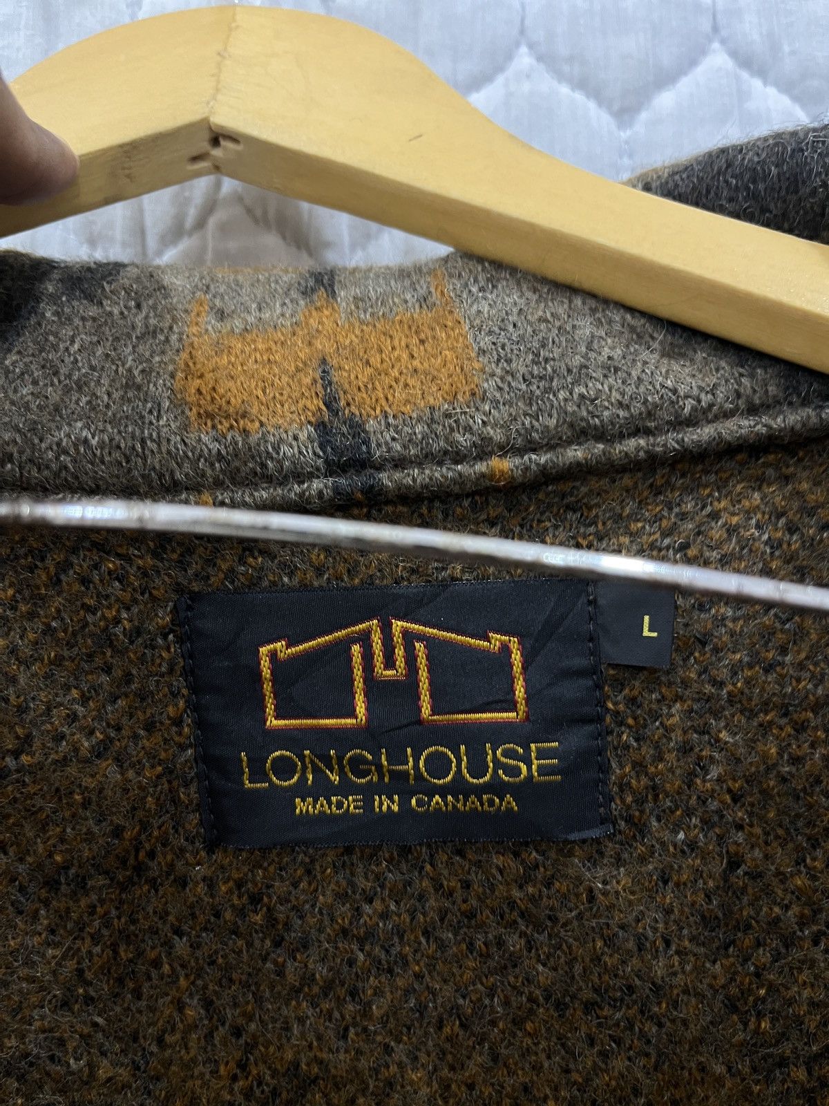 Vintage VINTAGE LONGHOUSE NAVAJO WINTER JACKET Size US L / EU 52-54 / 3 - 6 Thumbnail