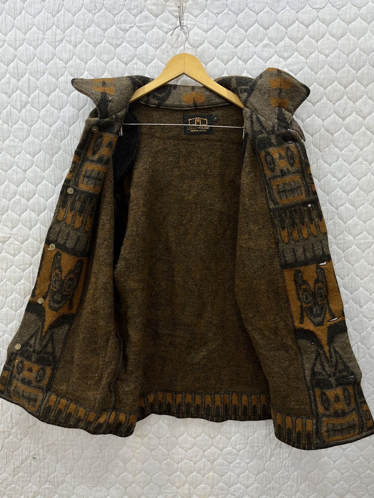 Vintage VINTAGE LONGHOUSE NAVAJO WINTER JACKET Size US L / EU 52-54 / 3 - 2 Thumbnail