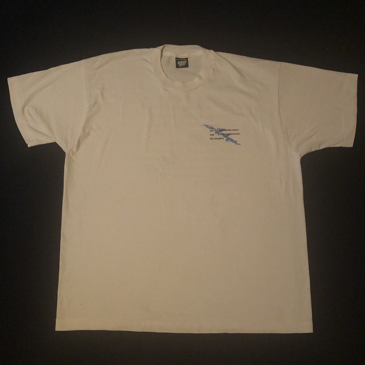 Vintage Vintage 90s CBN Conference All In One Single Definition Tee Size US XXL / EU 58 / 5 - 4 Thumbnail