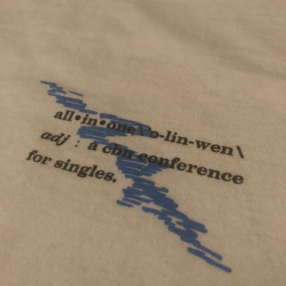 Vintage Vintage 90s CBN Conference All In One Single Definition Tee Size US XXL / EU 58 / 5 - 8 Thumbnail