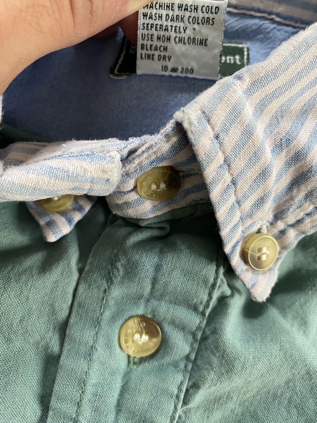 Vintage Vintage 80’s Basic Equipment Striped Collar Polo Size US M / EU 48-50 / 2 - 10 Thumbnail