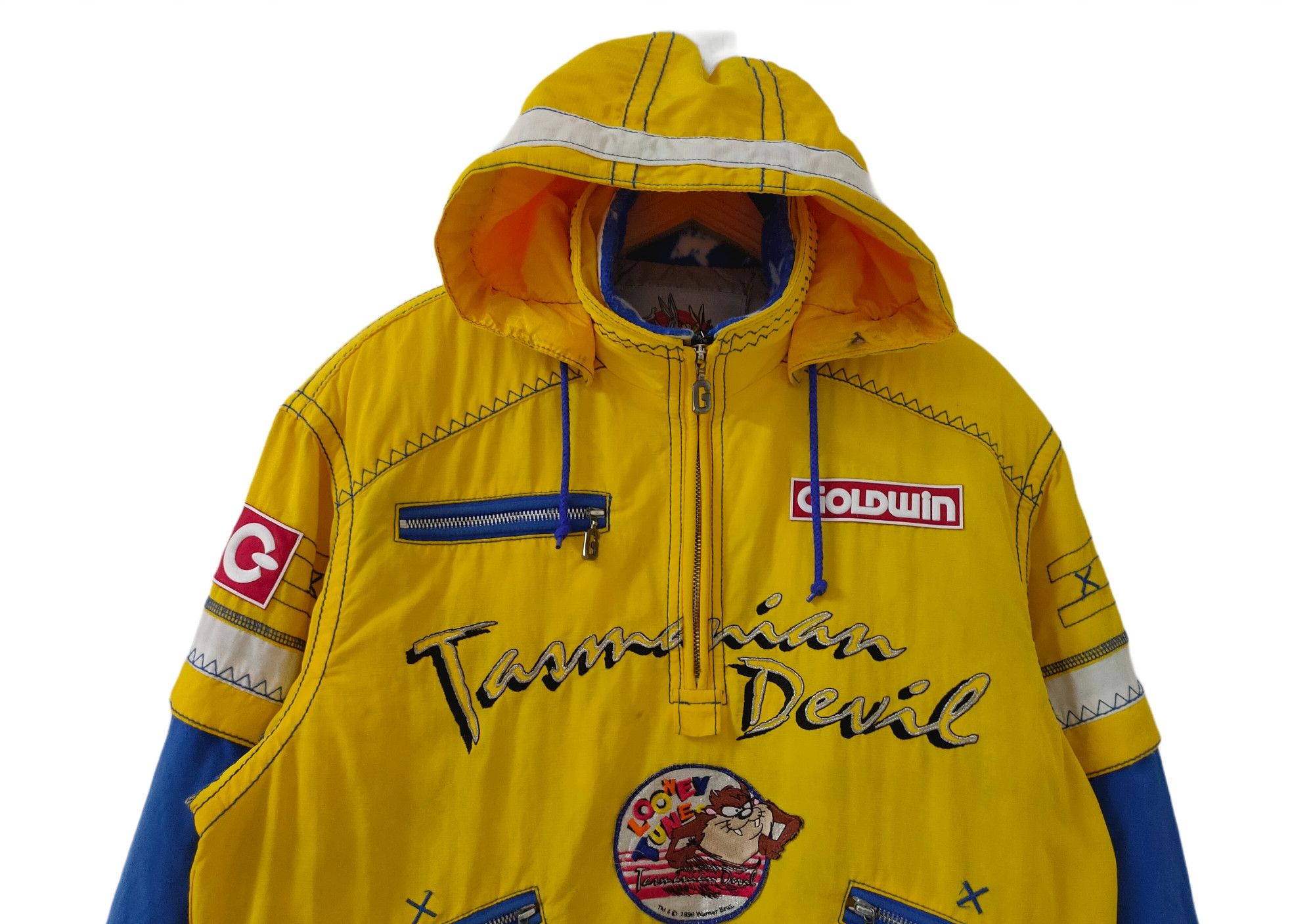 Goldwin Vintage 90s Goldwin X Warner Bros Ski Jacket Size US L / EU 52-54 / 3 - 2 Thumbnail