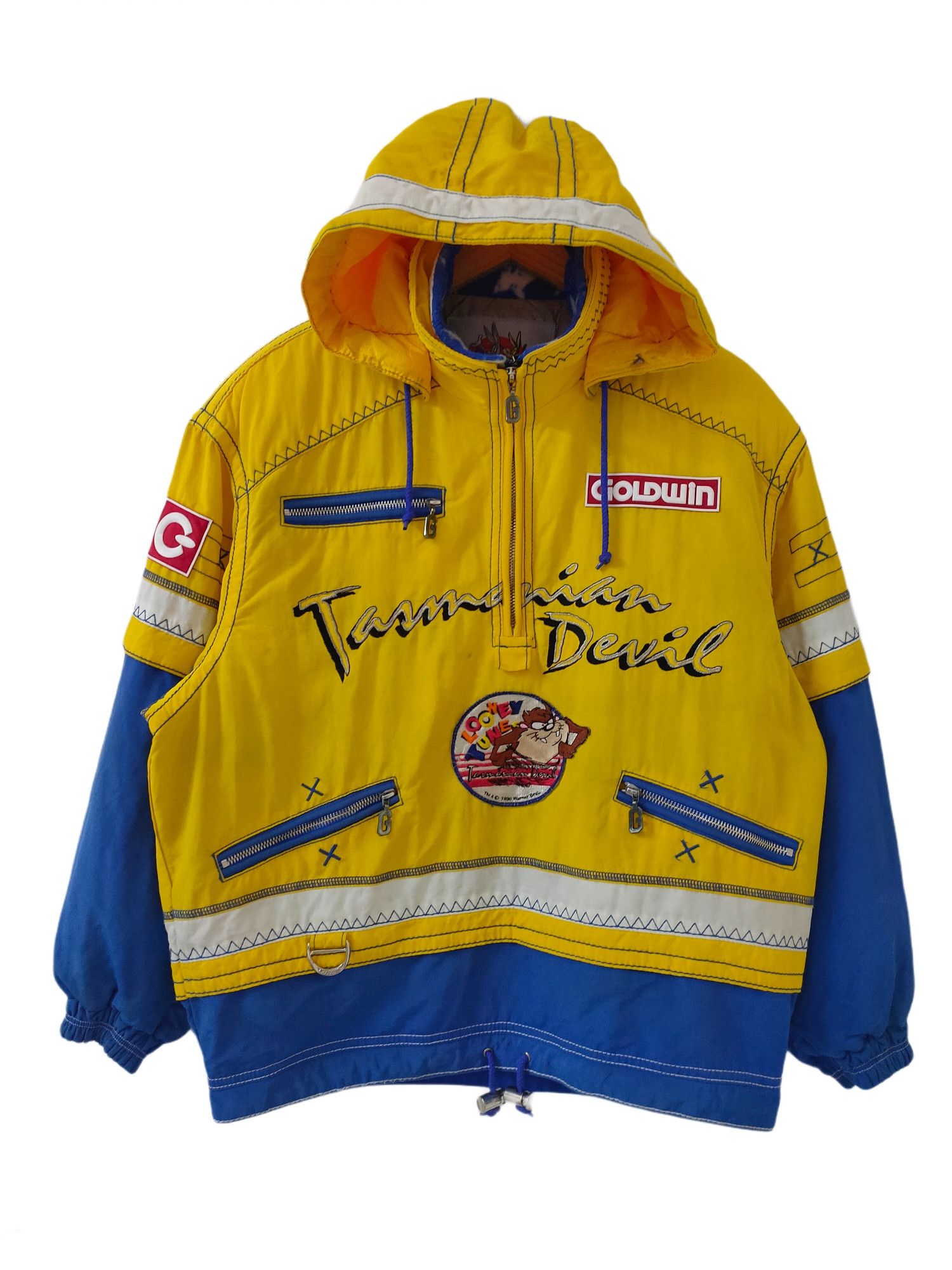 Goldwin Vintage 90s Goldwin X Warner Bros Ski Jacket Size US L / EU 52-54 / 3 - 1 Thumbnail