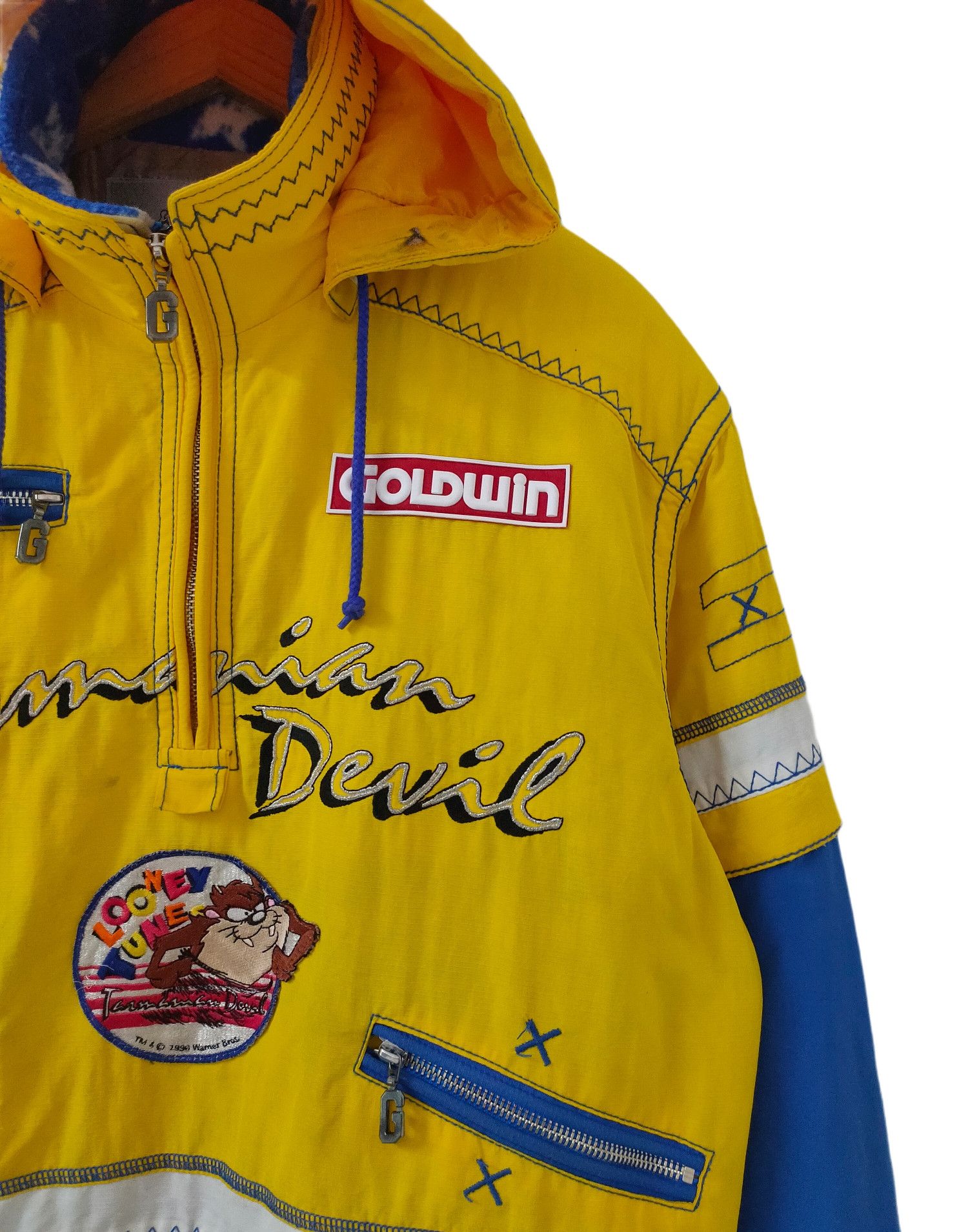 Goldwin Vintage 90s Goldwin X Warner Bros Ski Jacket Size US L / EU 52-54 / 3 - 4 Thumbnail