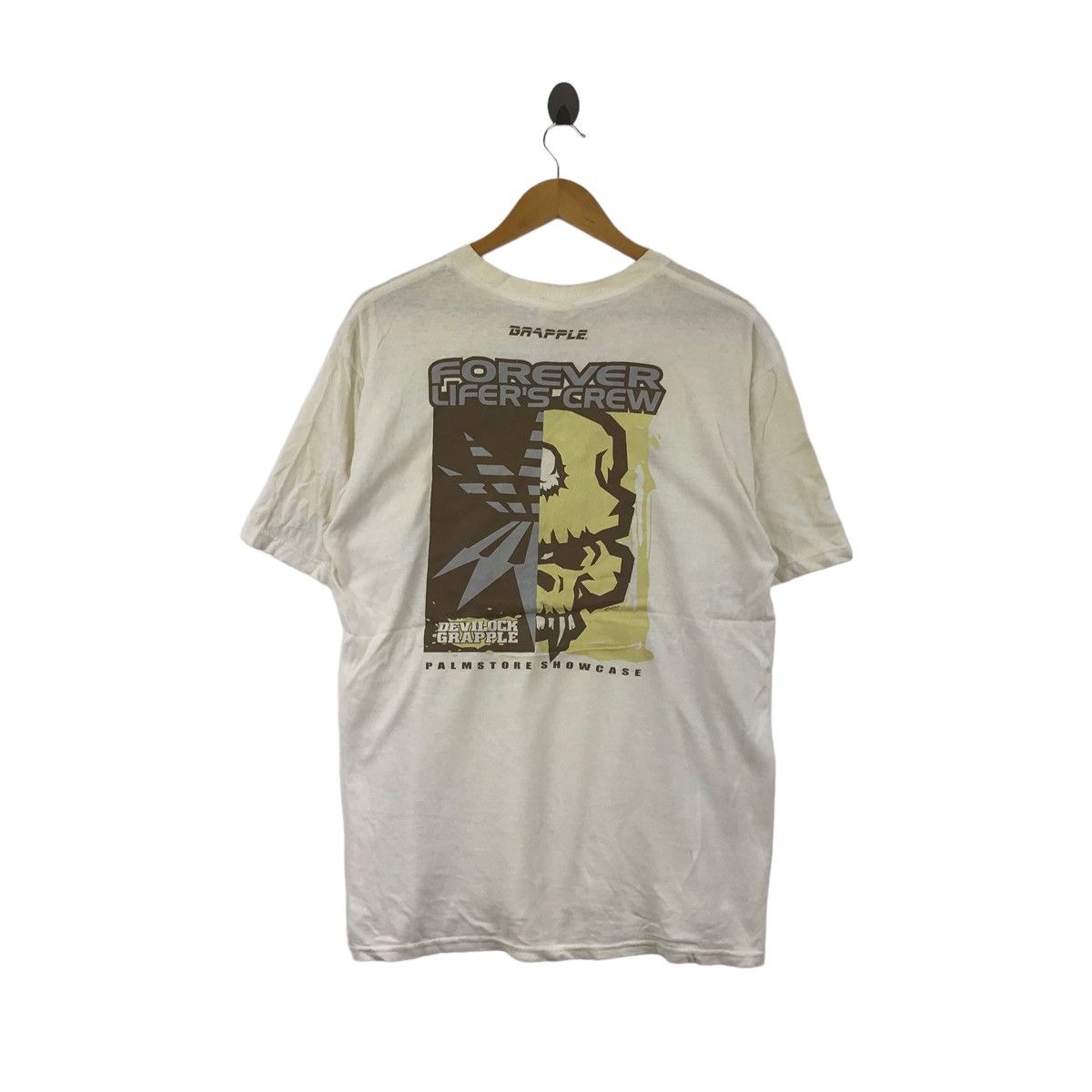 Vtg DEVILOCK GRAPPLE PALMSTORE Showcase Tee Shirt Graffiti