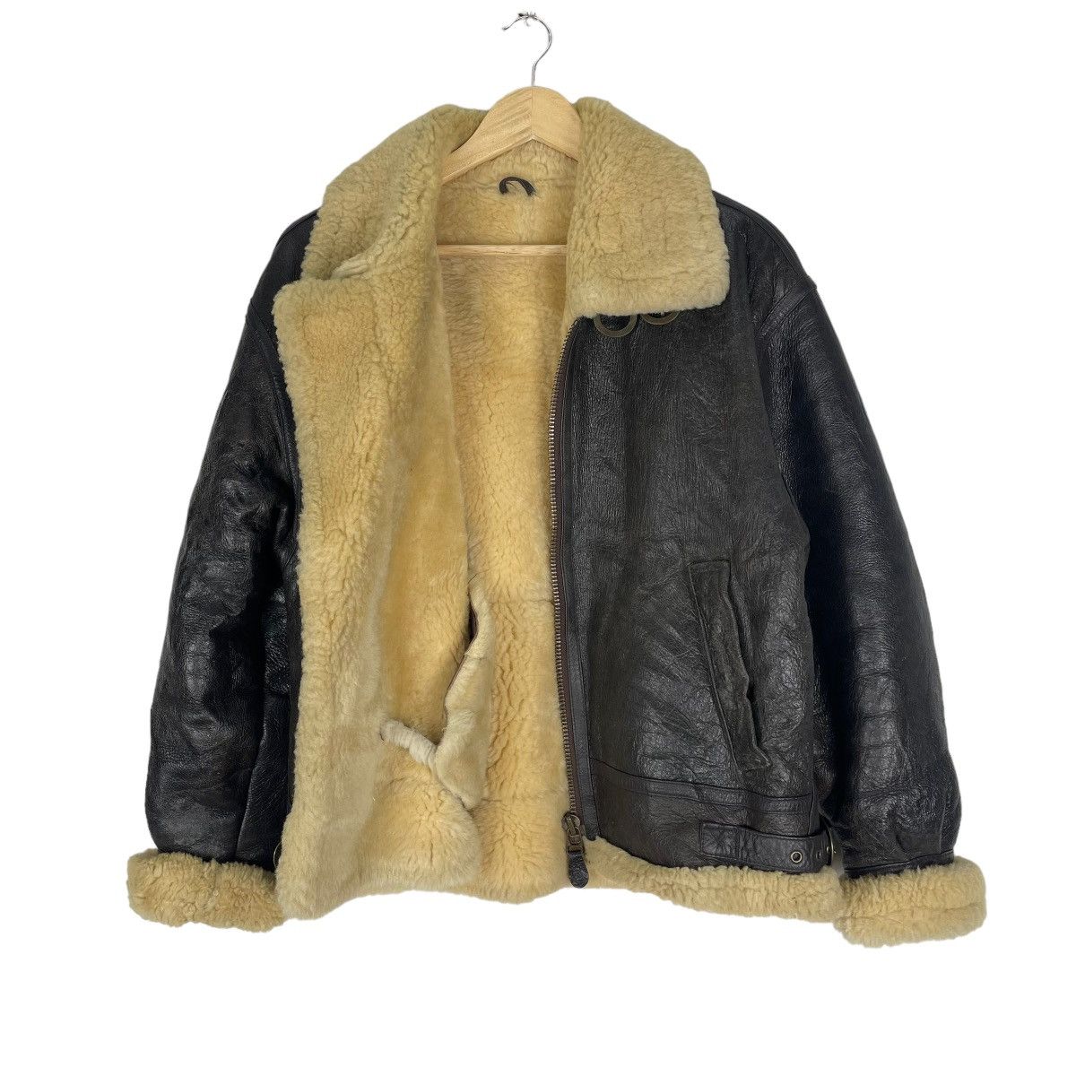 🌟LORDANTHONY B3 SHEEP SKIN LEATHER JACKET
