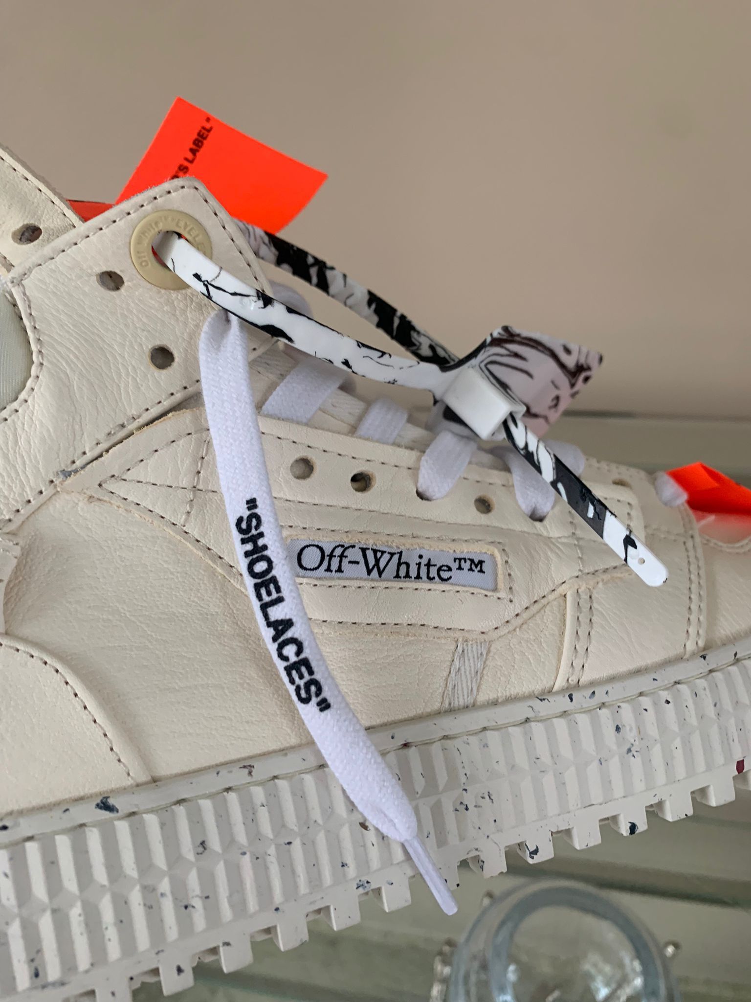 Off-White 3.0 Off Court Eco Leather High Top in Off White Size US 10 / EU 43 - 13 Thumbnail
