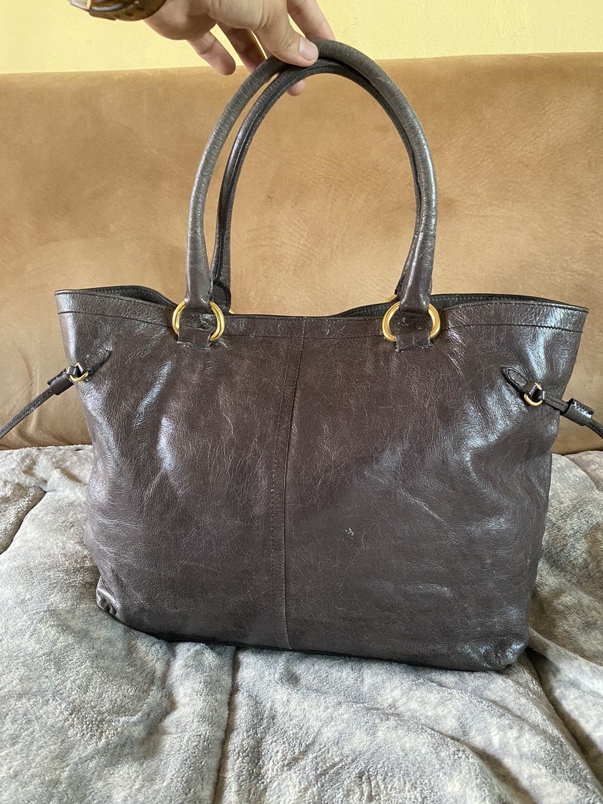Prada PRADA VITELLO Shine Hand Shoulder Bag Size ONE SIZE - 3 Thumbnail