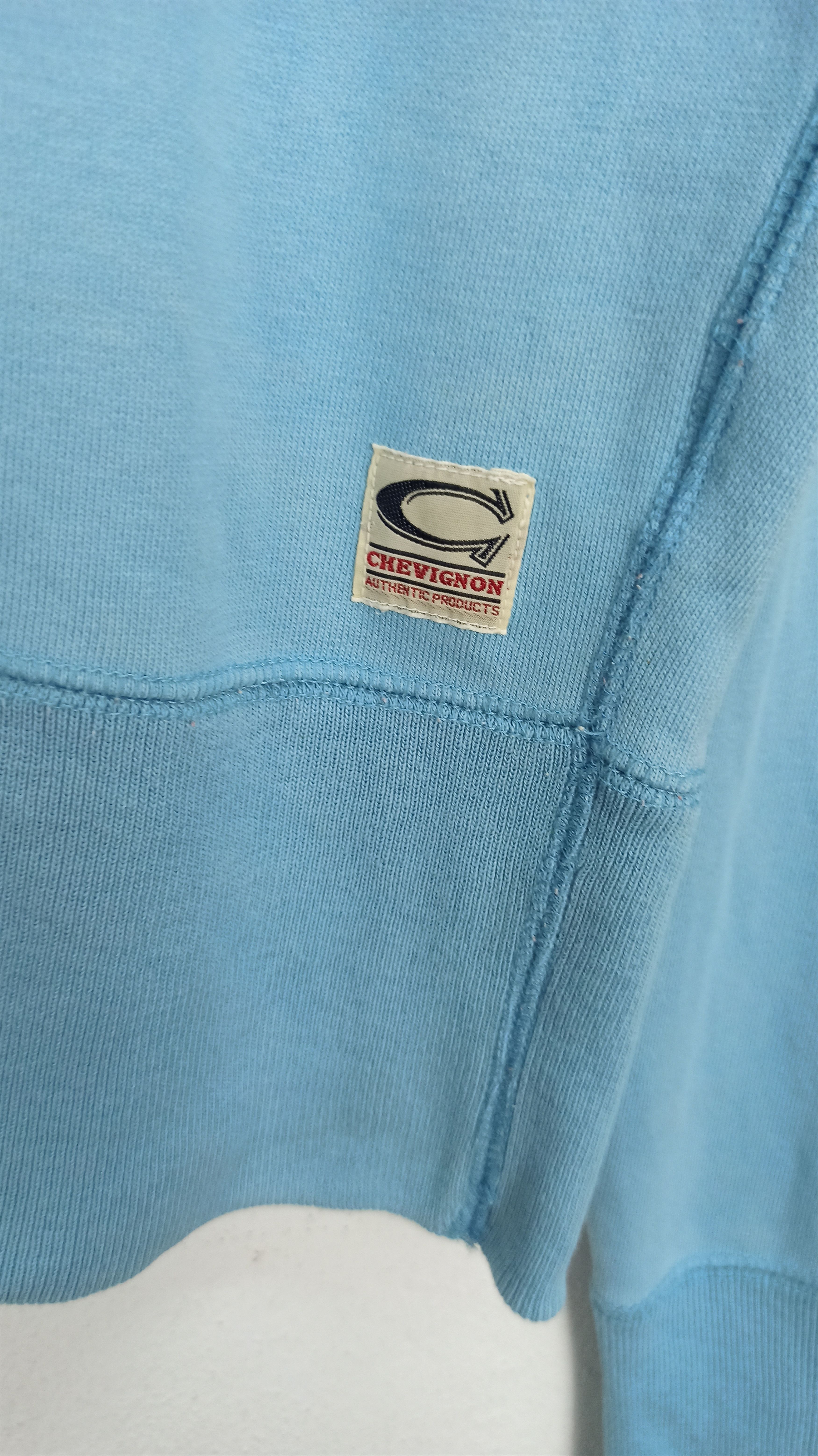 Chevignon Vintage 90s Chevignon Sweatshirt Embroidered Big Logo Size US M / EU 48-50 / 2 - 3 Thumbnail