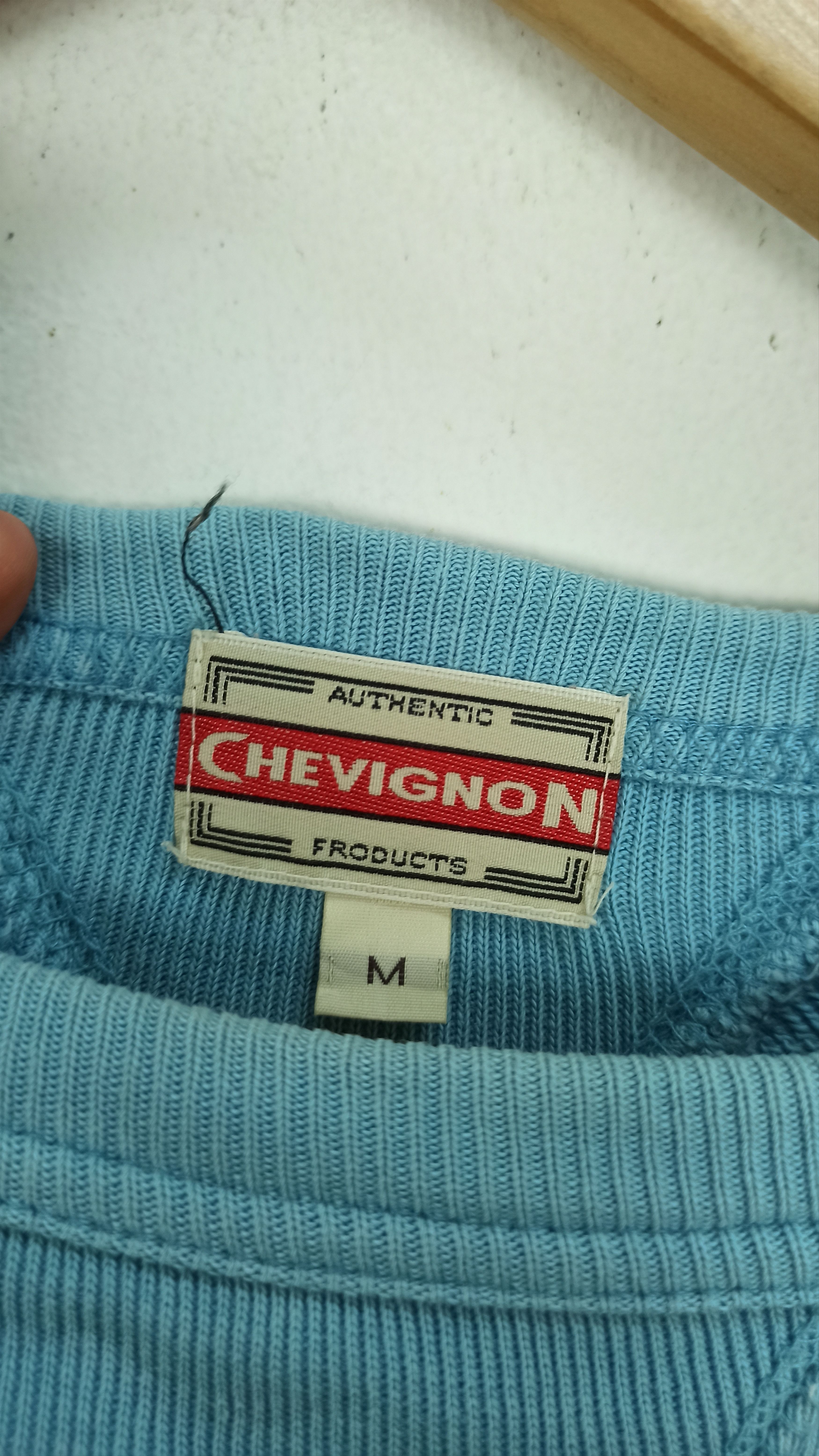 Chevignon Vintage 90s Chevignon Sweatshirt Embroidered Big Logo Size US M / EU 48-50 / 2 - 6 Thumbnail