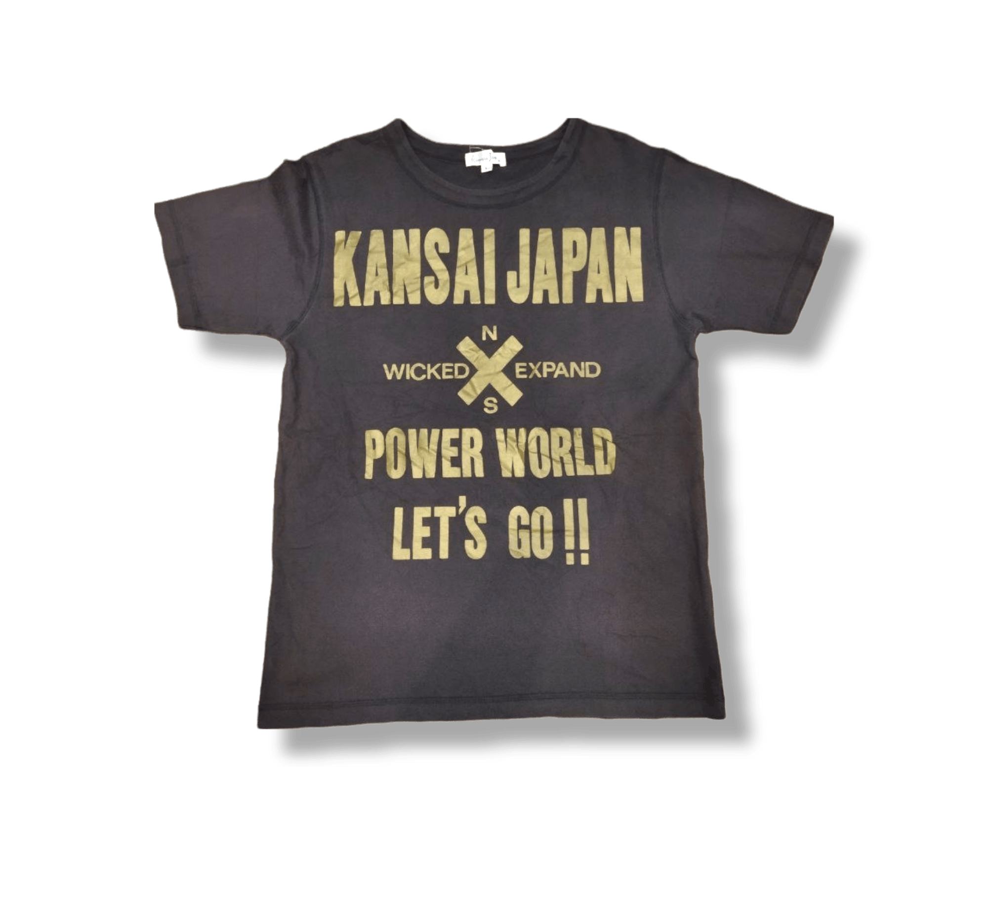 Kansai Yamamoto Vintage Kansai Japan Spellout T-shirt Size US L / EU 52-54 / 3 - 1 Thumbnail
