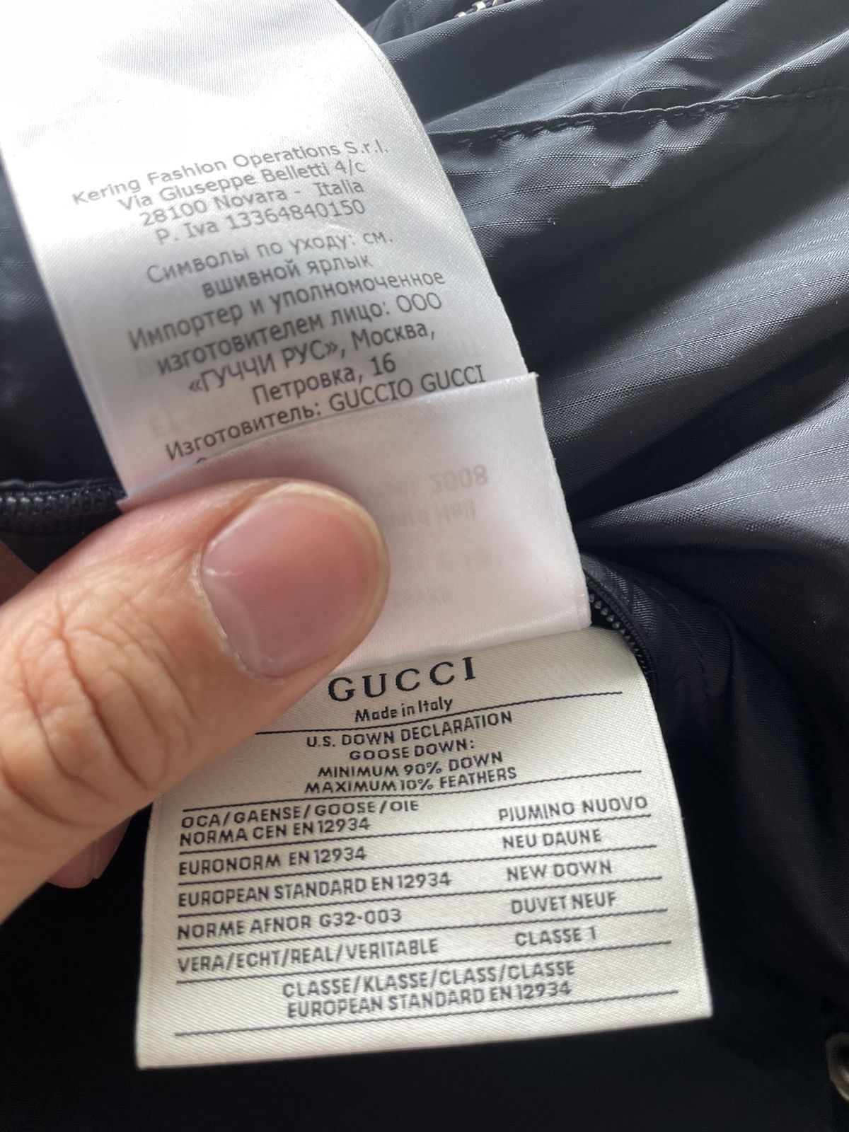 Gucci $4,500 Runway Gucci x Richard Hell THINK Goose Down Coat Size US L / EU 52-54 / 3 - 21 Thumbnail