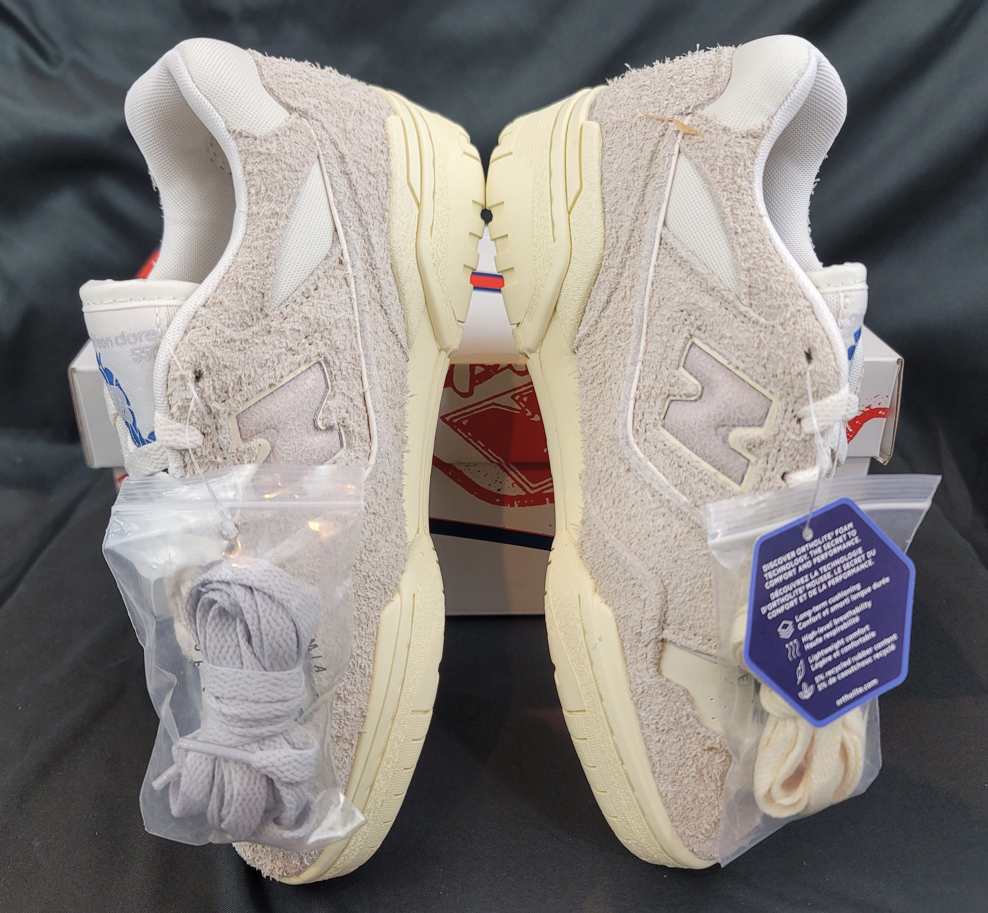 Aime Leon Dore × New Balance Aime Leon Dore New Balance 550 (6 Men/7.5 Women) Grey Suede Size US 6 / EU 39 - 5 Thumbnail