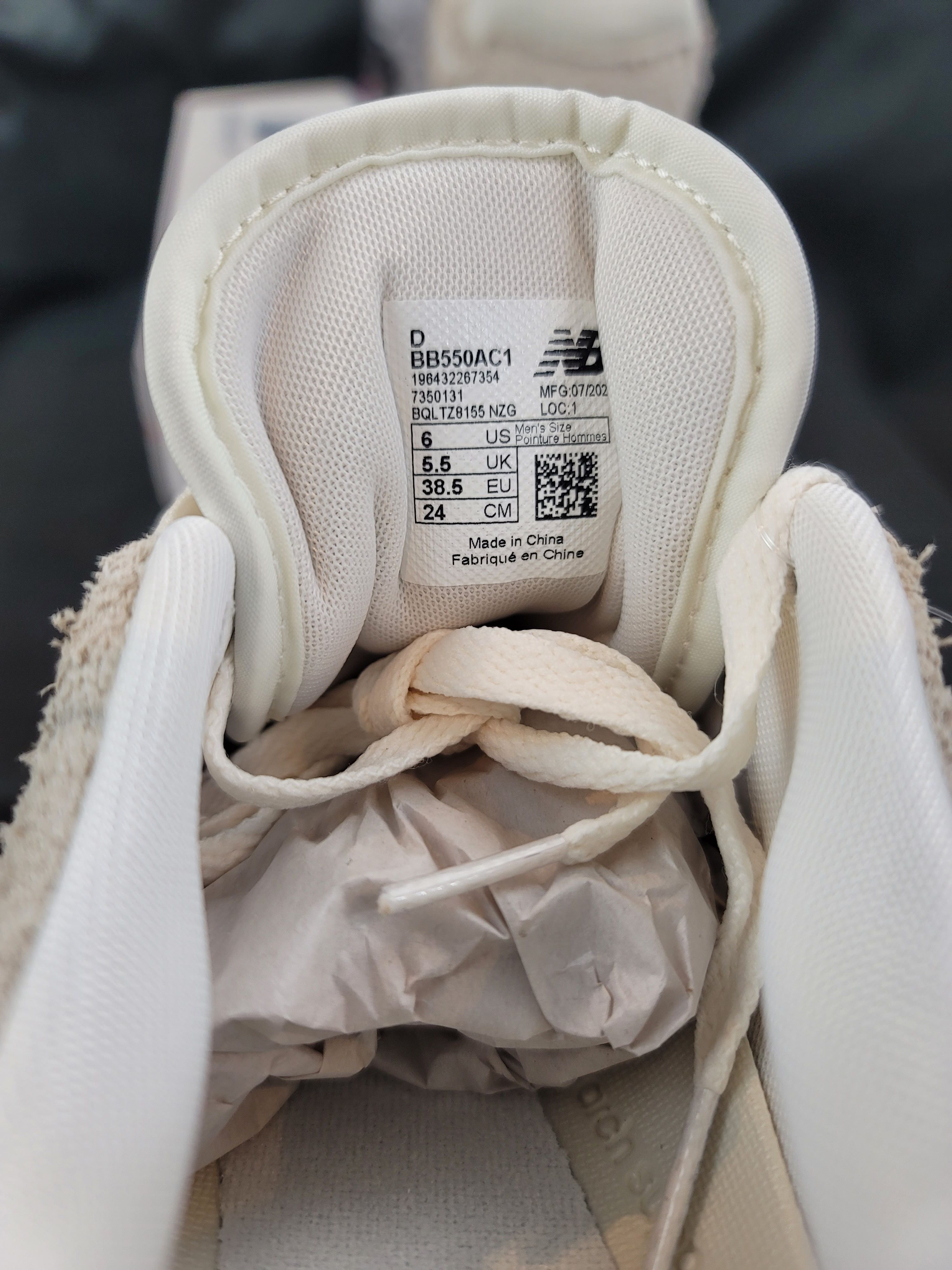 Aime Leon Dore × New Balance Aime Leon Dore New Balance 550 (6 Men/7.5 Women) Grey Suede Size US 6 / EU 39 - 10 Thumbnail