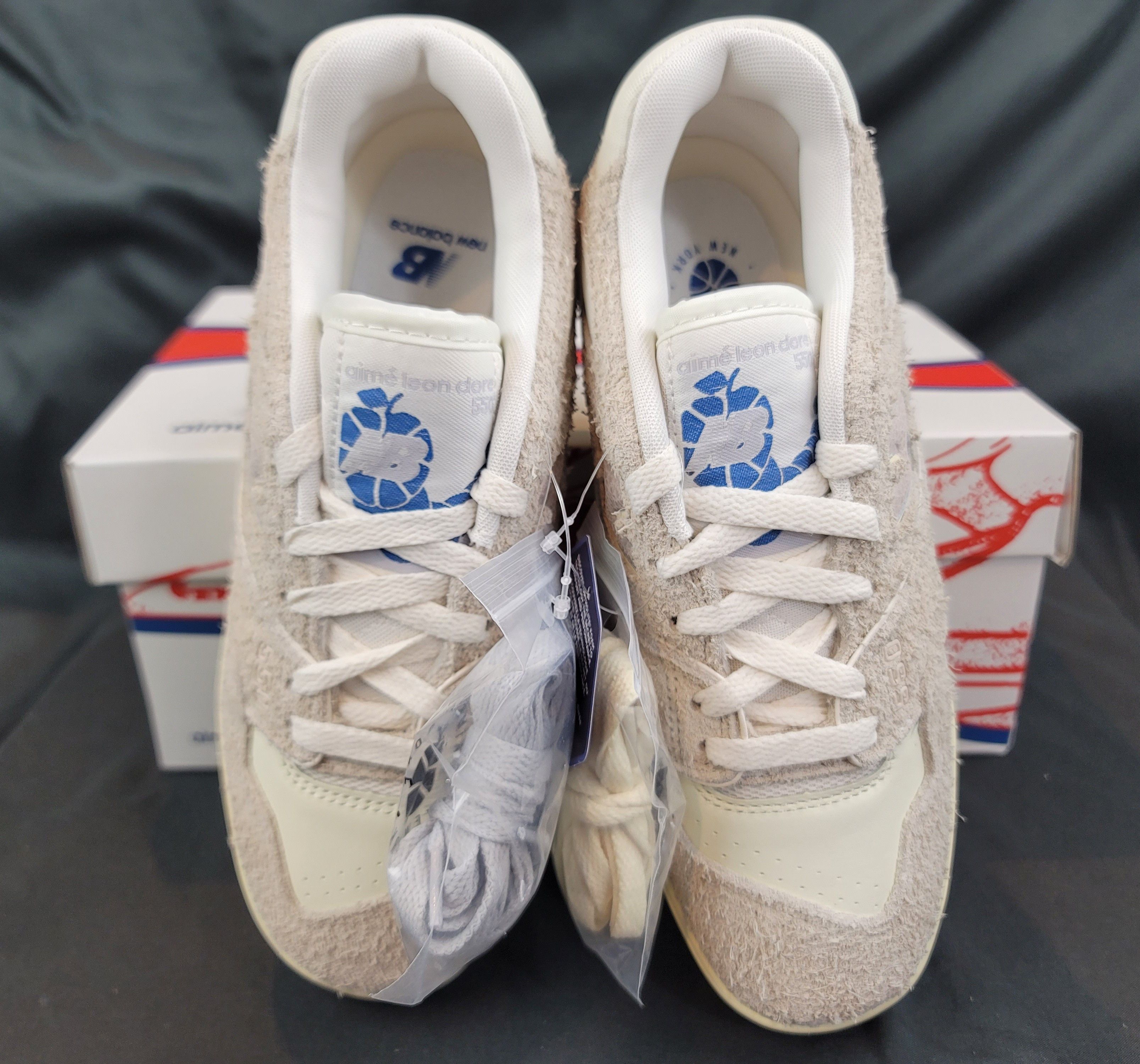 Aime Leon Dore × New Balance Aime Leon Dore New Balance 550 (6 Men/7.5 Women) Grey Suede Size US 6 / EU 39 - 4 Thumbnail