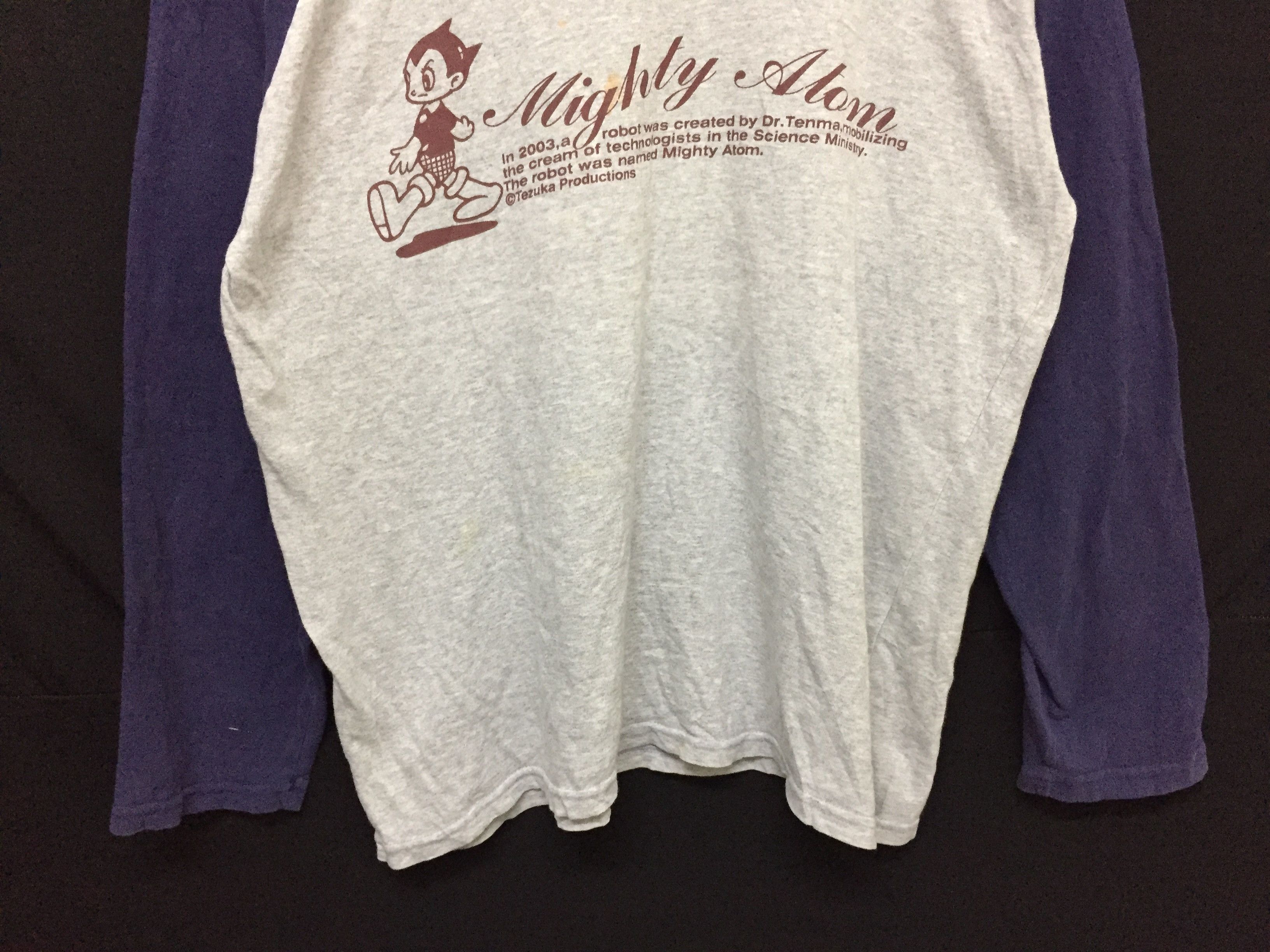 Japanese Brand × Vintage Vtg ASTRO BOY raglan By tezuka productions Size US M / EU 48-50 / 2 - 4 Thumbnail