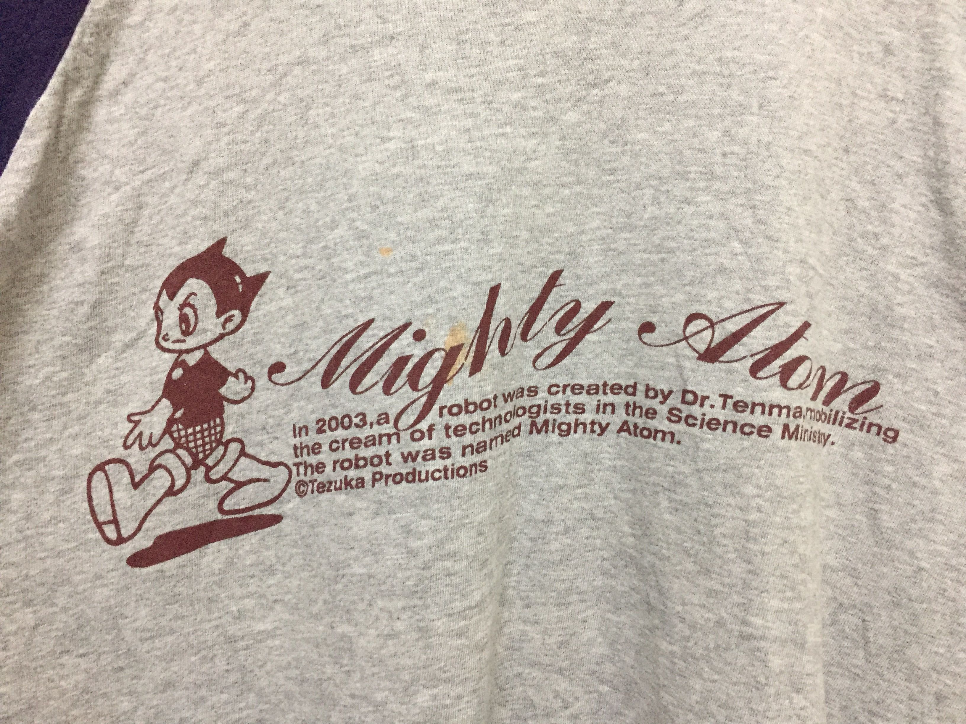 Japanese Brand × Vintage Vtg ASTRO BOY raglan By tezuka productions Size US M / EU 48-50 / 2 - 5 Thumbnail