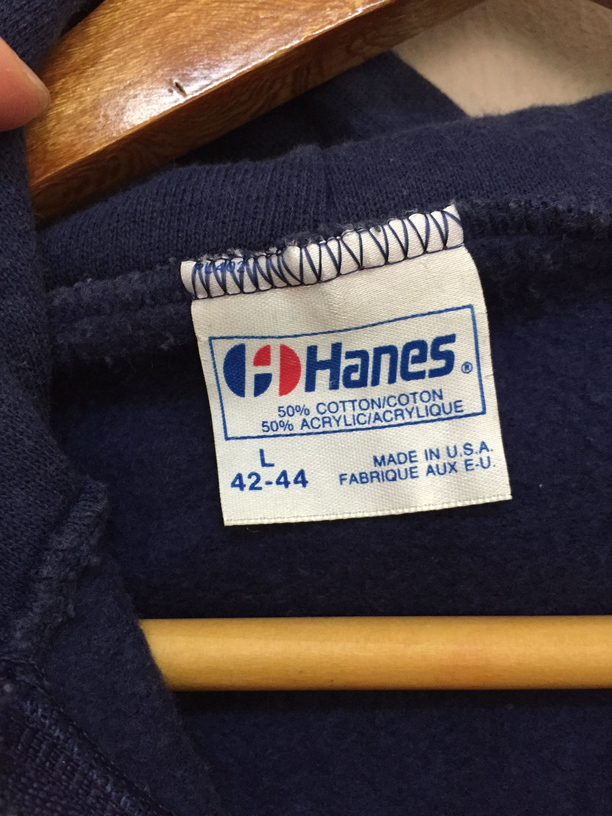 Hanes 80's Hanes Sun faded hoodie Size US M / EU 48-50 / 2 - 9 Thumbnail
