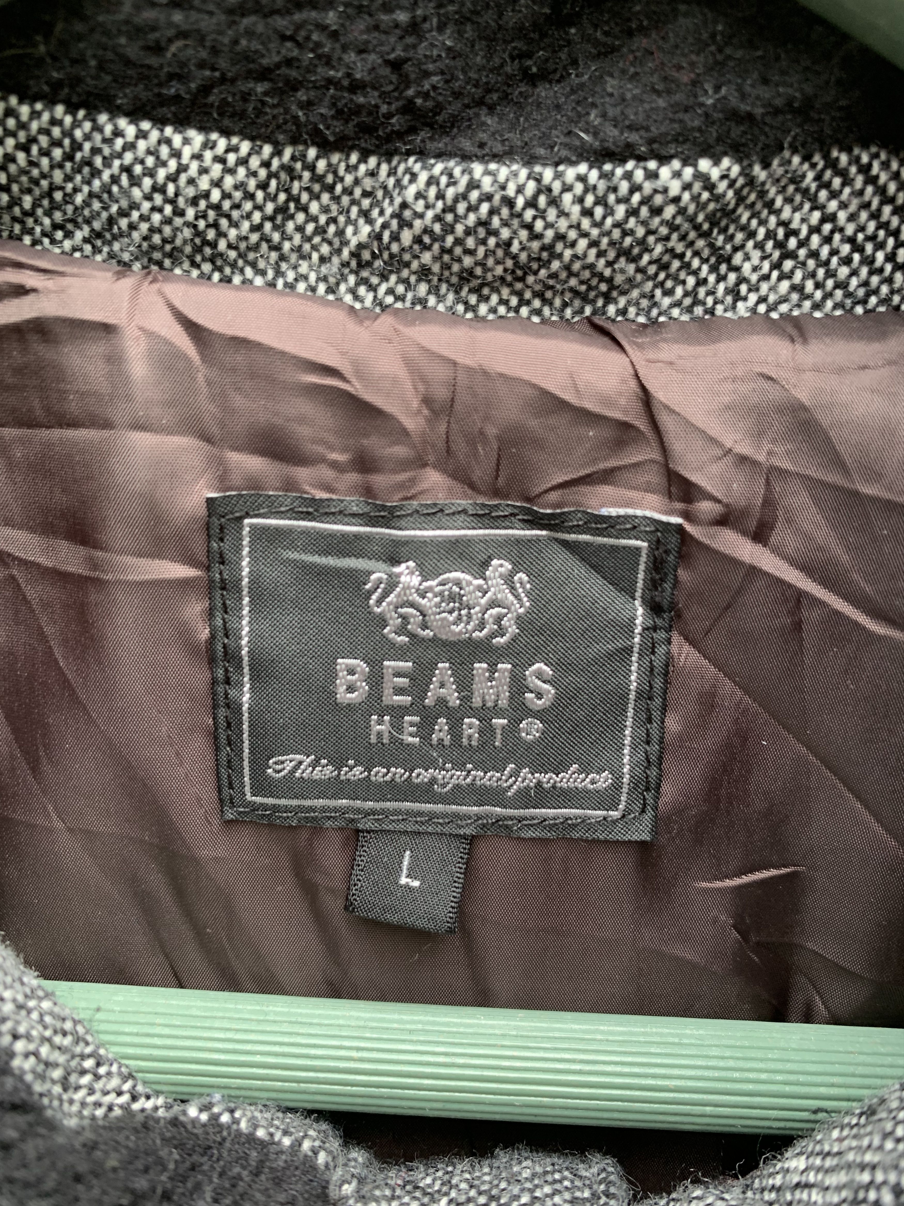 Beams Plus × Japanese Brand Beams Heart Full Zip Sweater Size US L / EU 52-54 / 3 - 8 Thumbnail