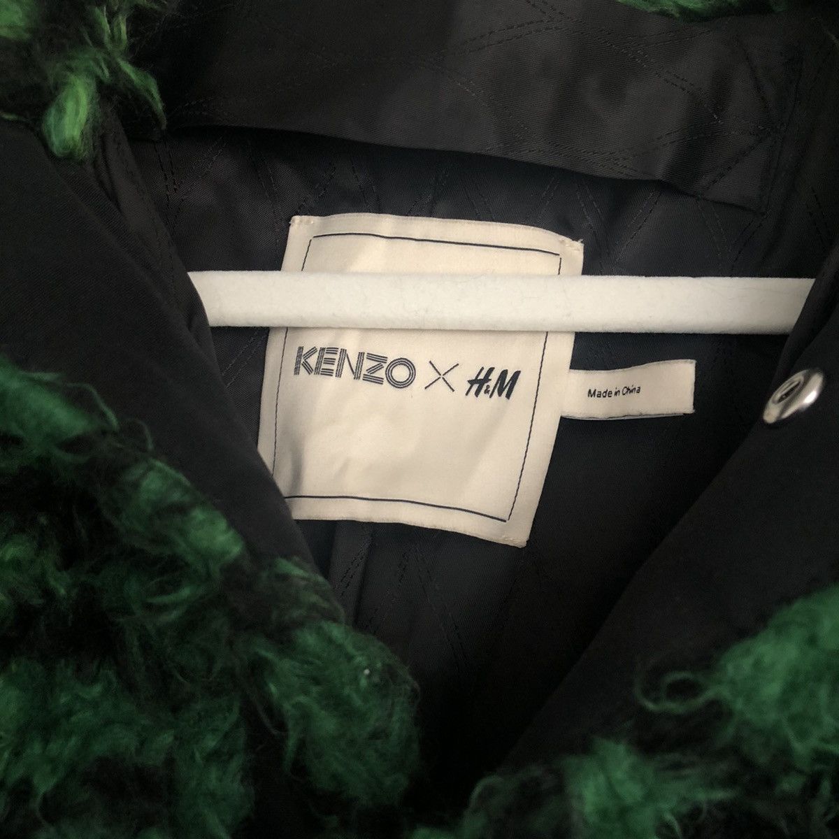 H&M × Kenzo Kenzo x H&M Shaggy Green Pullover Size US S / EU 44-46 / 1 - 4 Thumbnail
