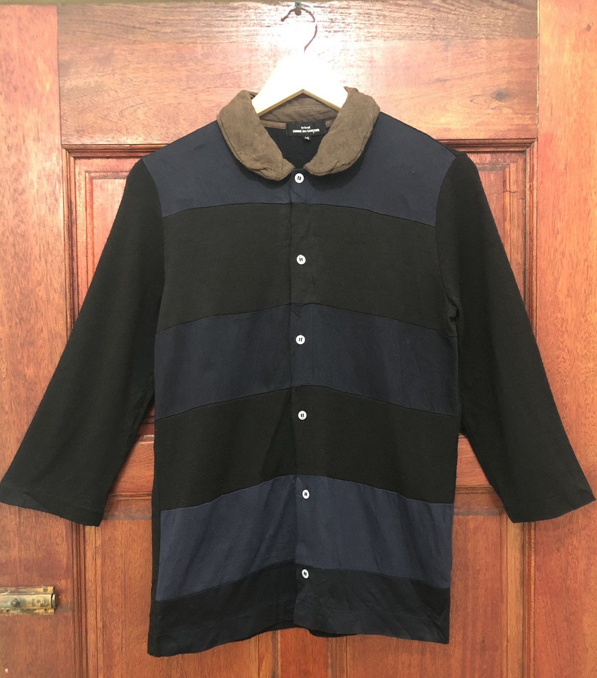 CDG by Comme des Garcons × Comme des Garcons Comme Des Garçons Tricot Striped Casual Shirt Quarter Size US M / EU 48-50 / 2 - 1 Thumbnail