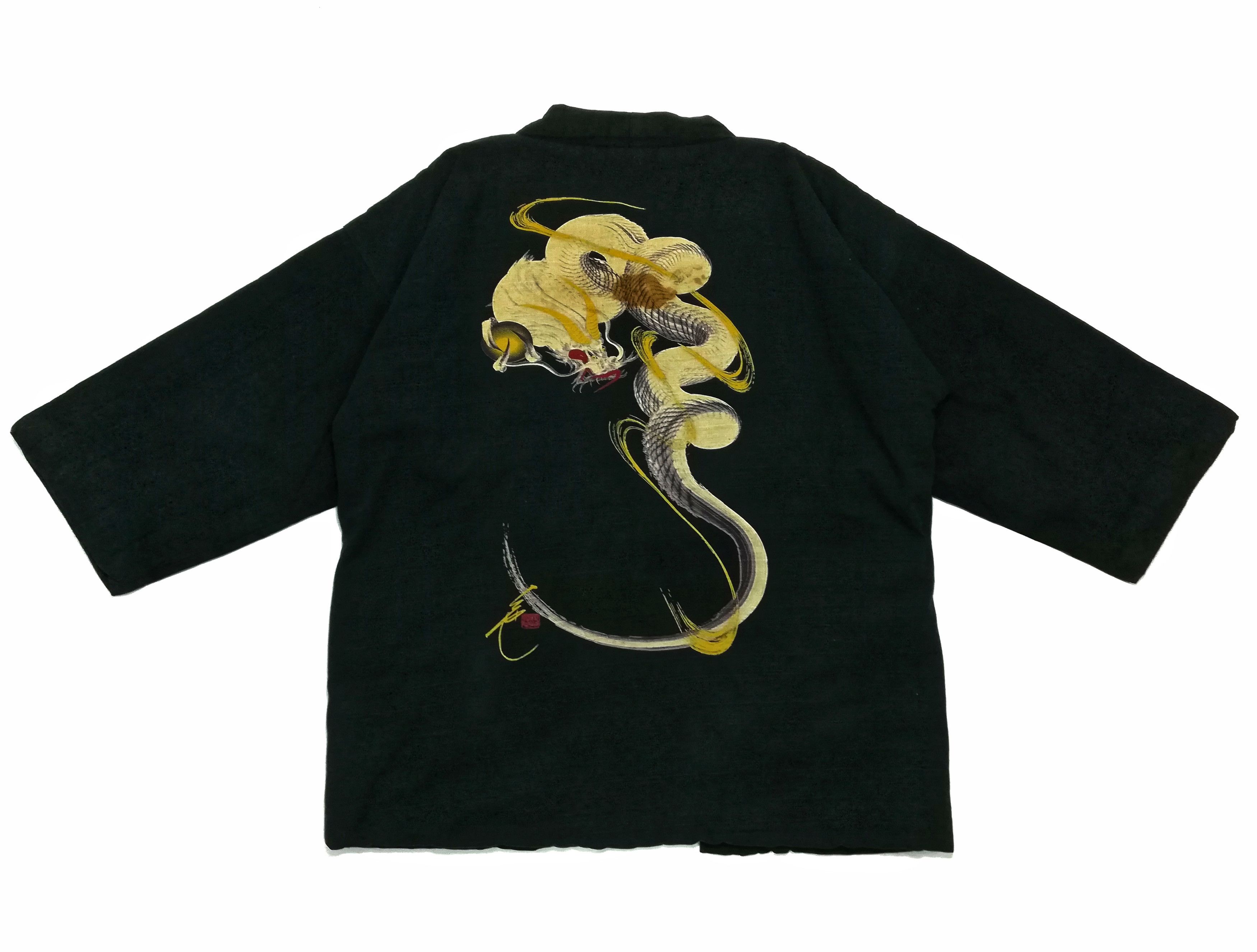 Art Comes First 🔥Kimono Japan Dragon Print Japanese Traditional Wear🔥 Size US L / EU 52-54 / 3 - 1 Thumbnail