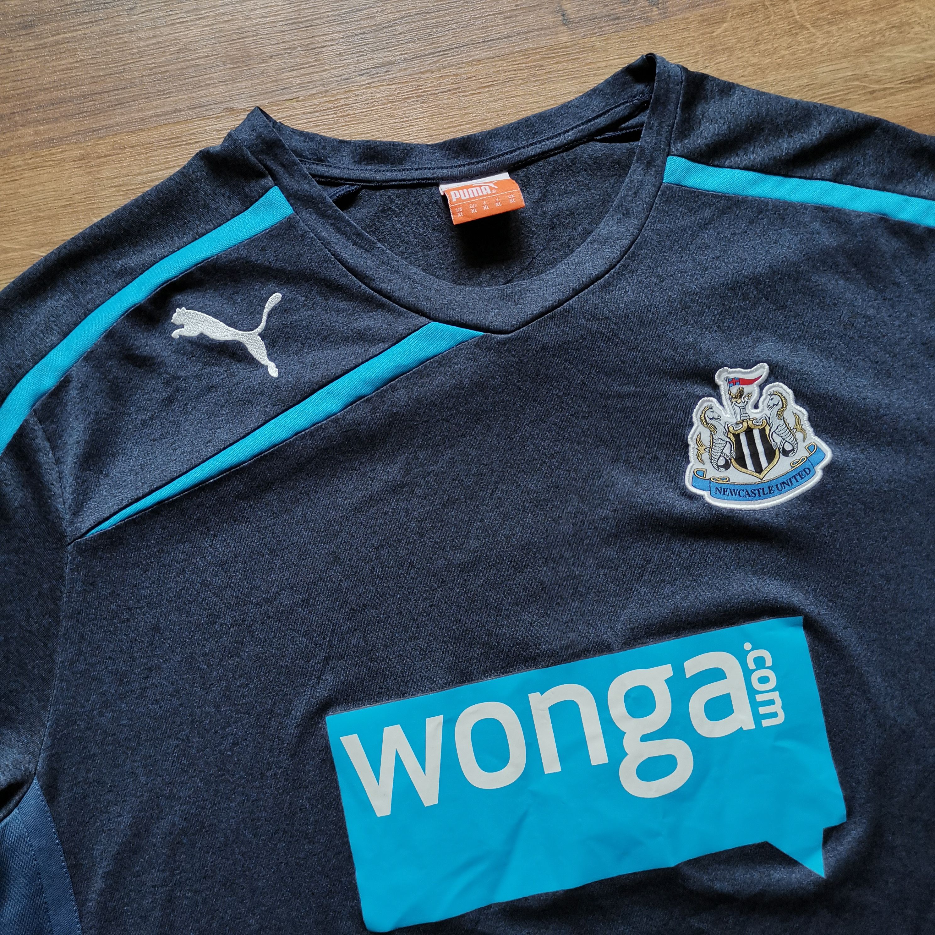 Puma Puma Newcastle 2013 2014 away jersey football trikot soccer Size US XL / EU 56 / 4 - 4 Thumbnail