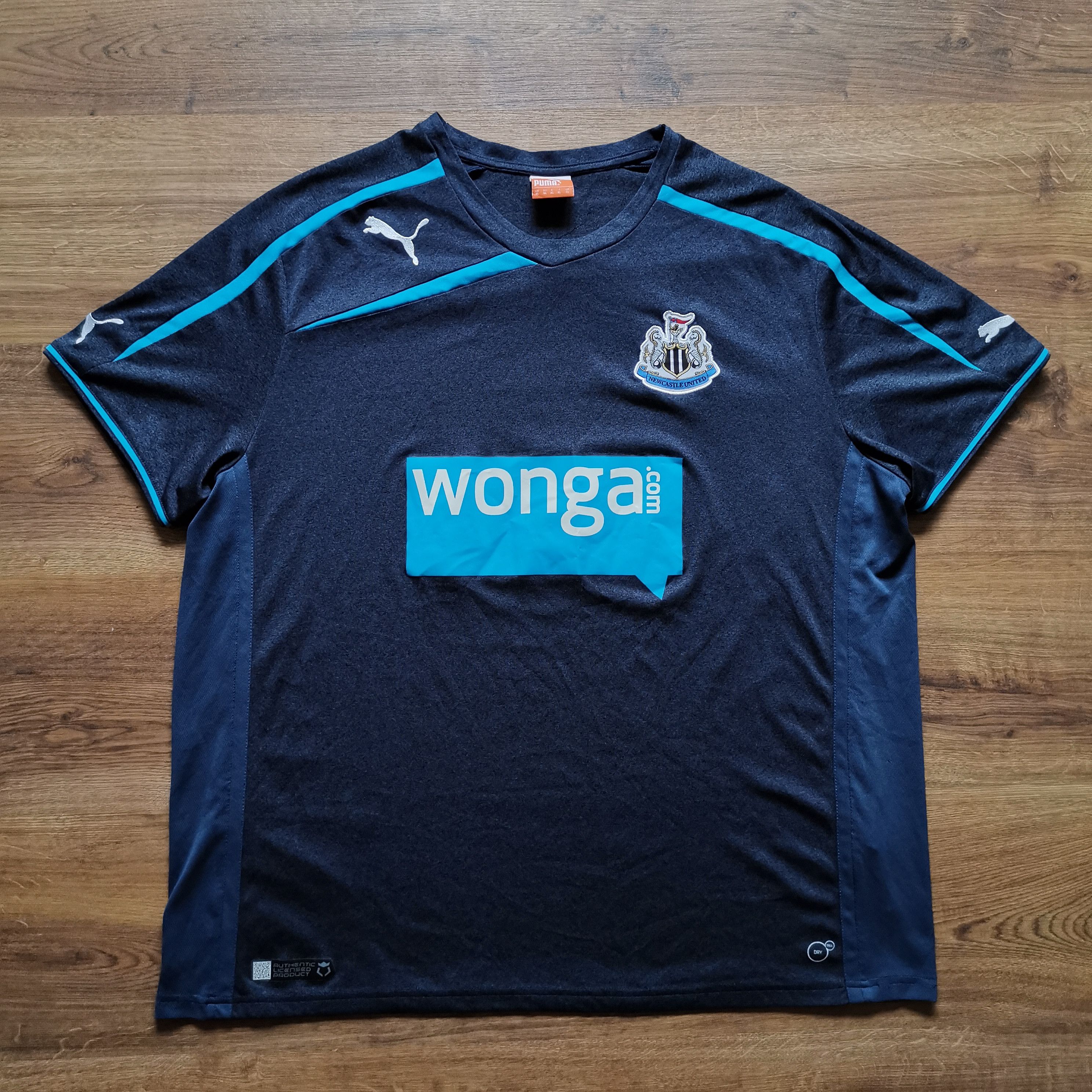 Puma Puma Newcastle 2013 2014 away jersey football trikot soccer Size US XL / EU 56 / 4 - 1 Thumbnail