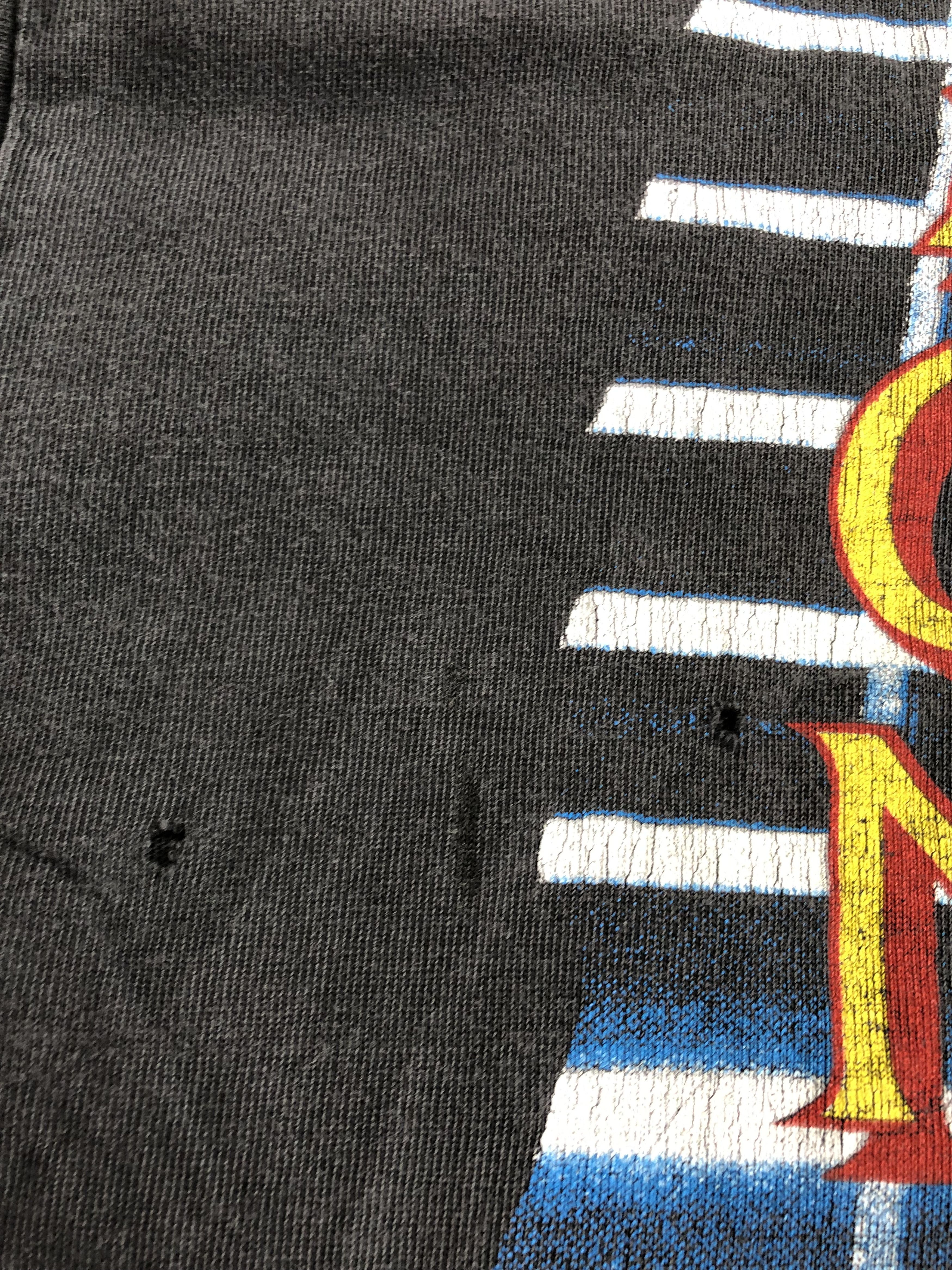 Band Tees Vintage 90s Bon Jovi (Van Halen Guns N' Roses David Bowie) Size US XL / EU 56 / 4 - 9 Thumbnail
