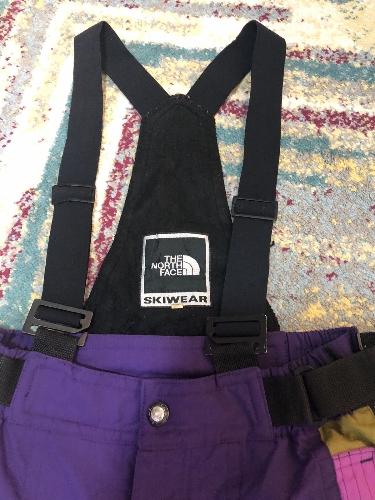 The North Face Rare Vintage 90s The North Face Overall Skiwear ColourBlock Size US 32 / EU 48 - 5 Thumbnail