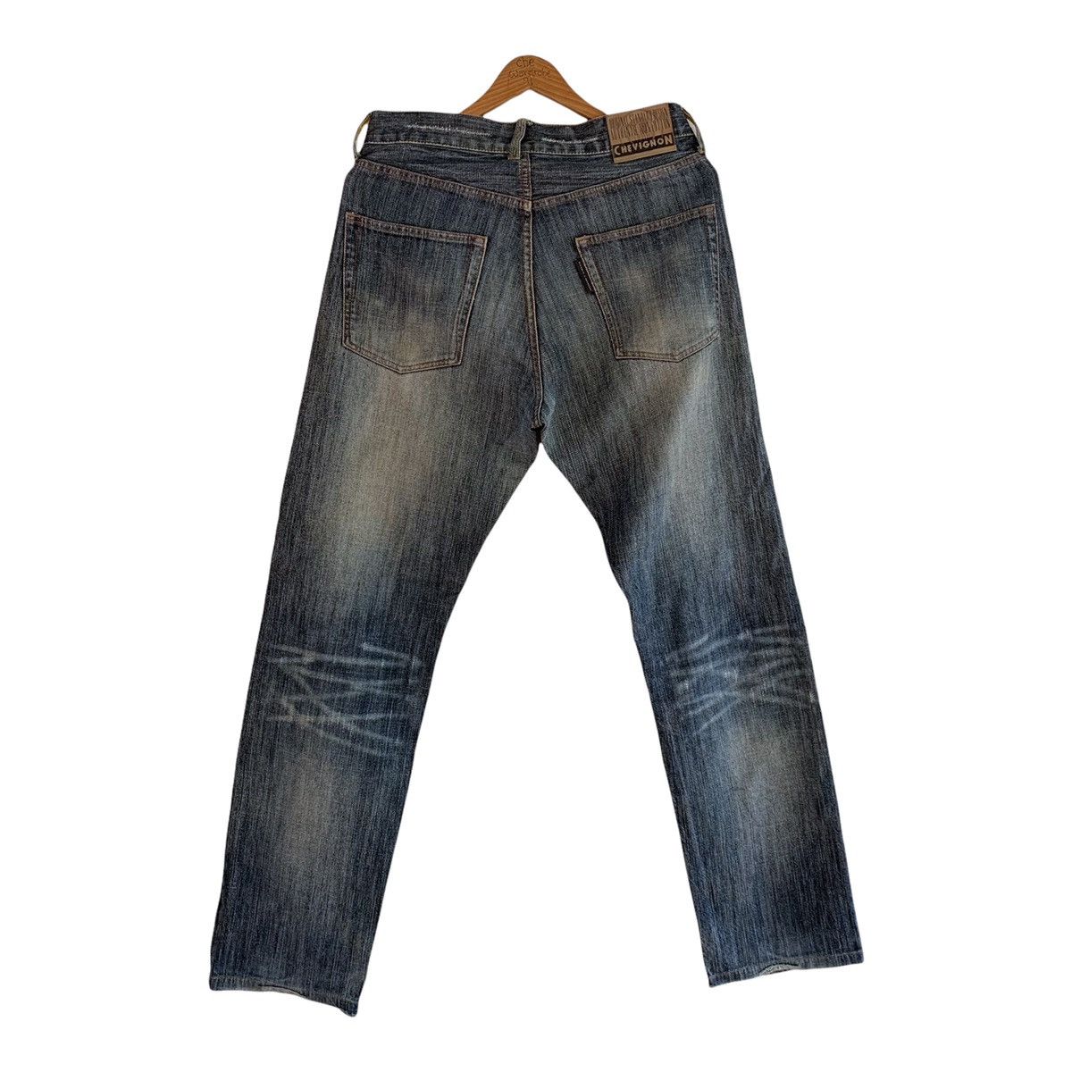 Chevignon Chevignon Reconstructed Patches Denim Pant Size US 30 / EU 46 - 2 Thumbnail