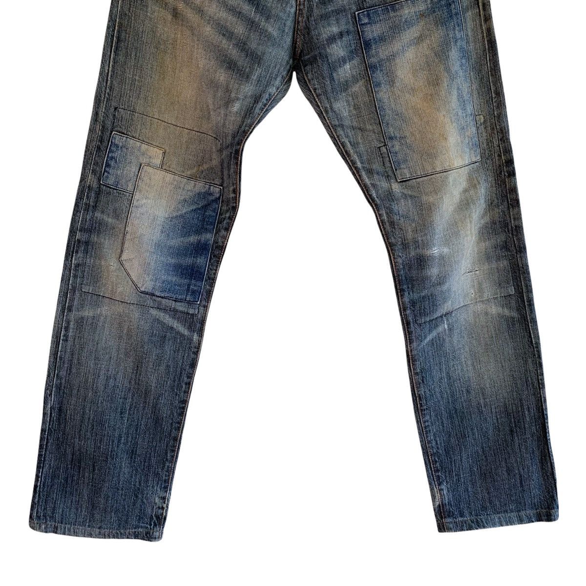 Chevignon Chevignon Reconstructed Patches Denim Pant Size US 30 / EU 46 - 4 Thumbnail